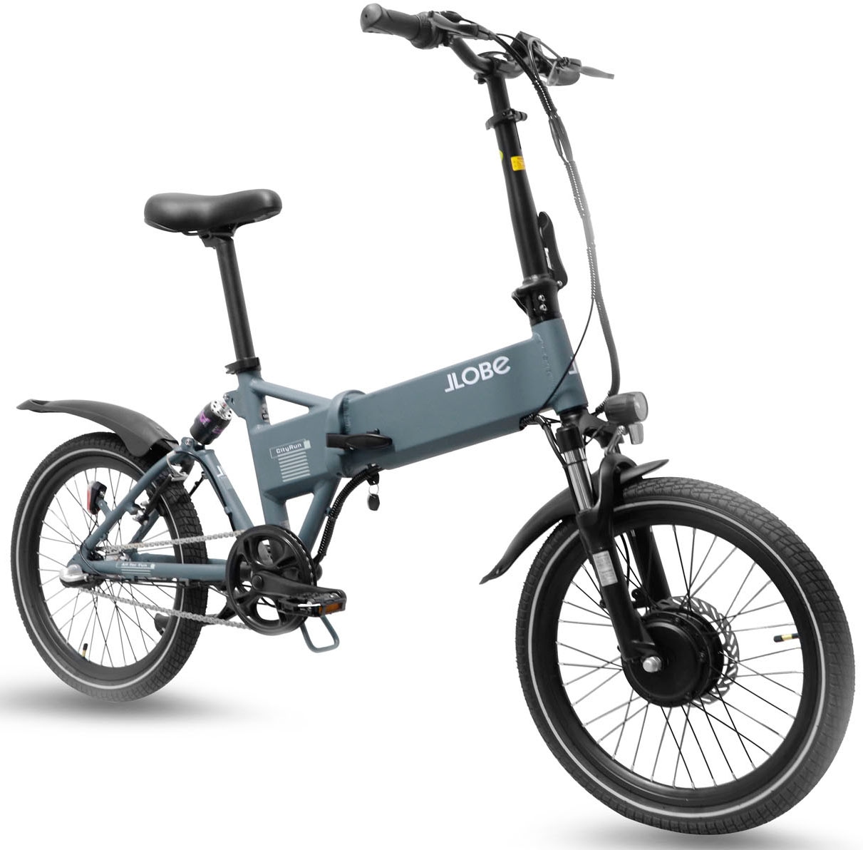 LLobe E-Bike »CityRun 36V / 10,4Ah«, 3 Gang, Shimano, 3-Gang Shimano Nexus Nabenschaltung, Frontmotor 250 W, Pedelec, Elektrofahrrad für Damen u. Herren