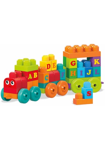 Spielbausteine »Mega Bloks ABC Lernzug«, (60 St.)