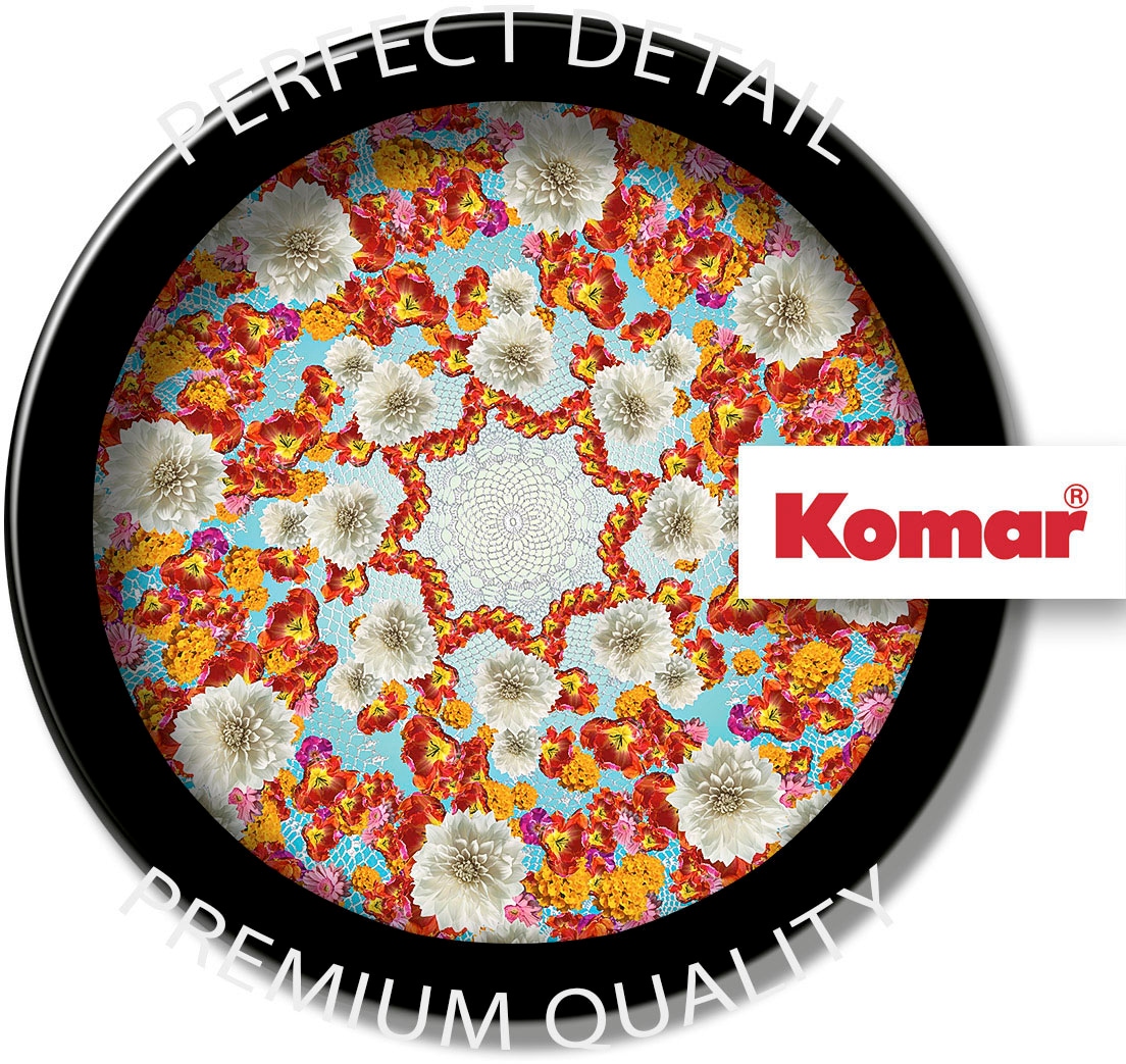 Komar Fototapete »Happiness - Größe 184 x 254 cm« bedruckt glatt Wohnzimmer, Schlafzimmer