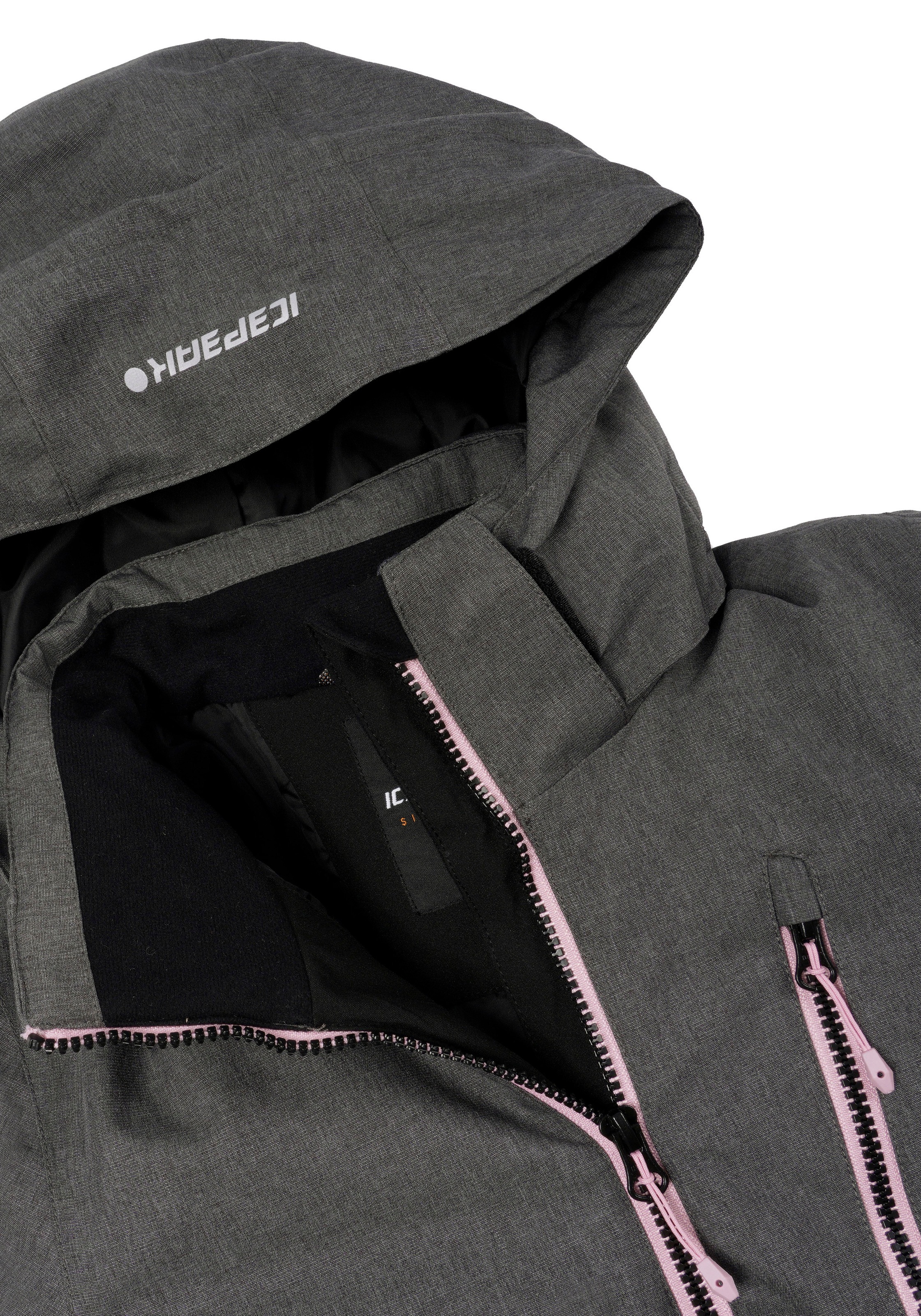 Icepeak Skijacke »ICEPEAK LANETT JR«, (1 St.), mit Kapuze, mit dezenten Logoschriftzügen