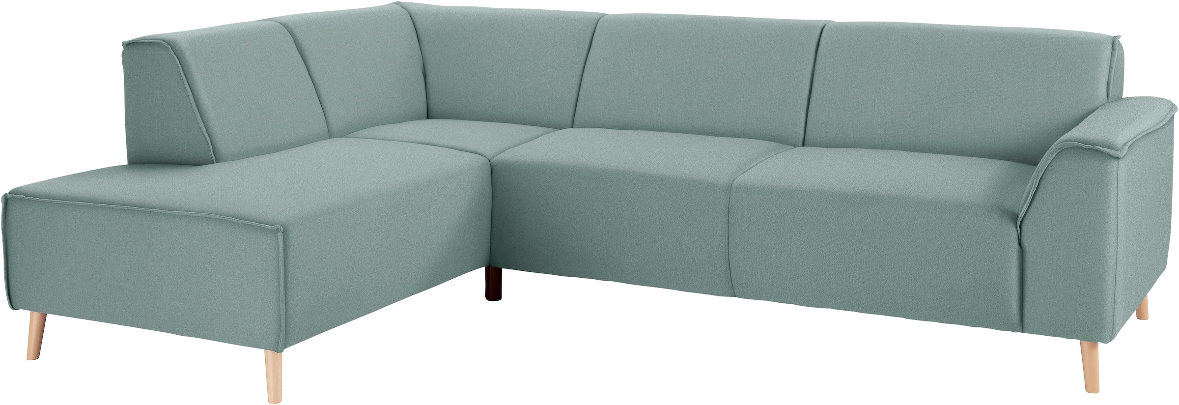 andas Ecksofa »Janek Scandic Design, elegant und zeitlos, L-Form«, mit Fede günstig online kaufen
