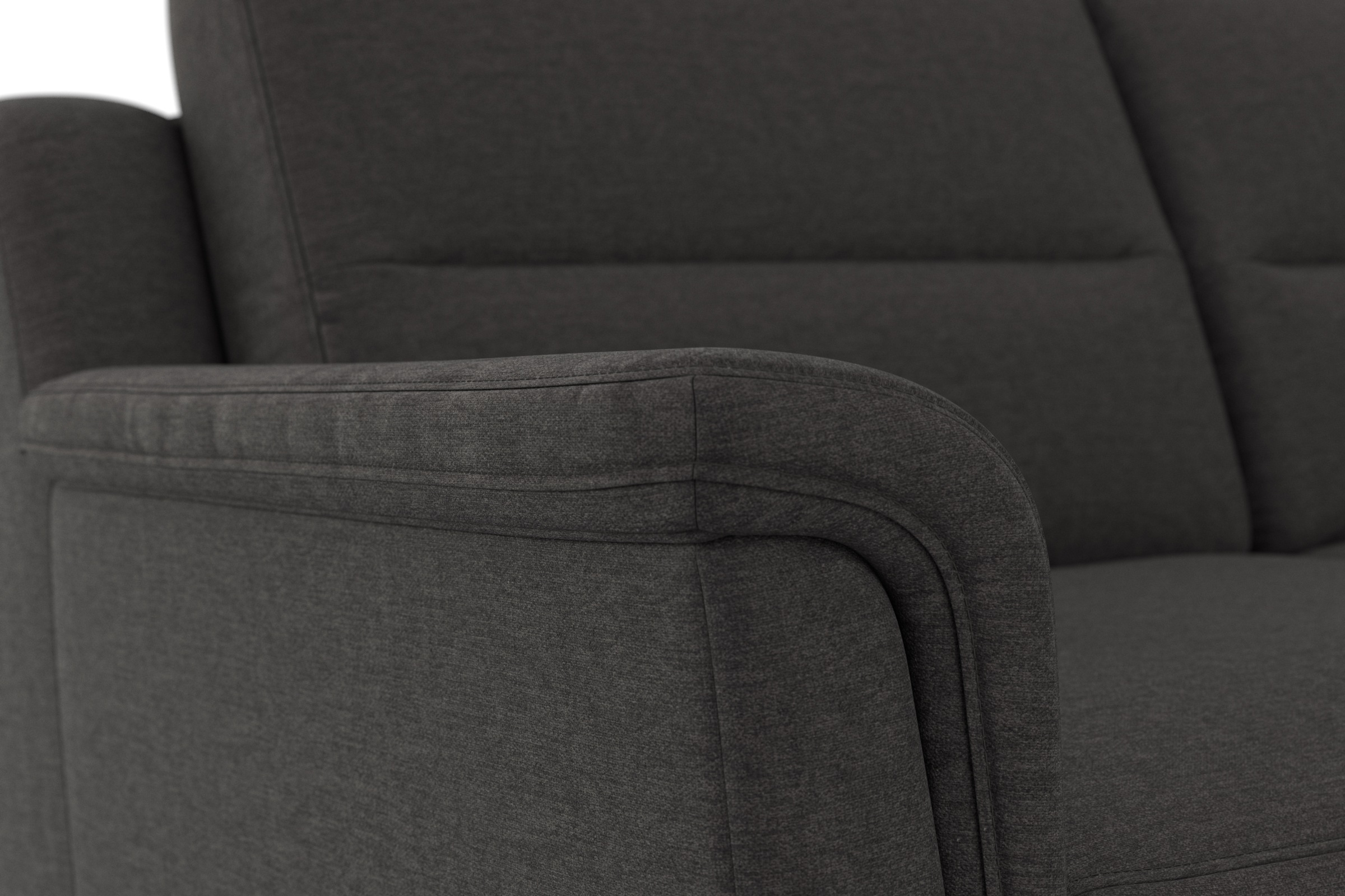 sit&more Ecksofa »Farö L-Form«, inklusive Federkern, wahlweise mit Bettfunktion und Bettkasten