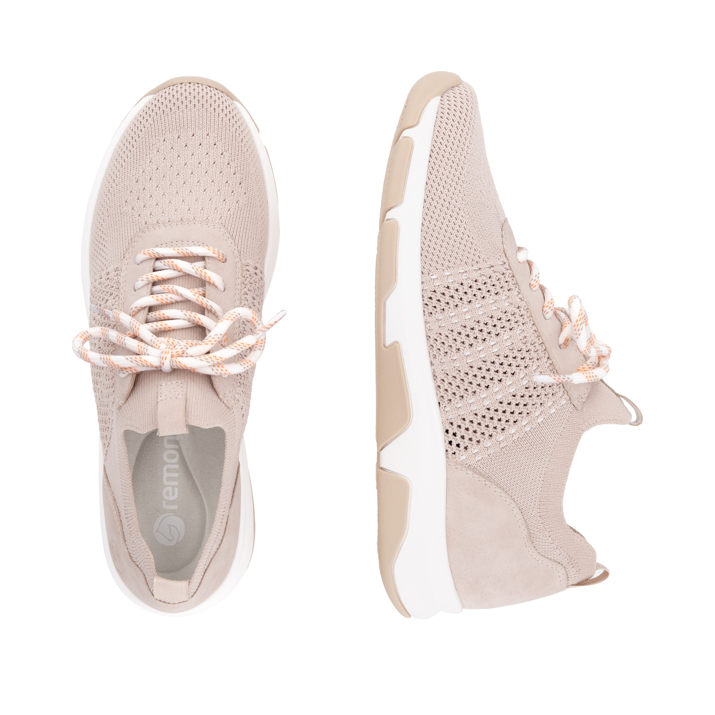 Remonte Slip-On Sneaker  , Freizeitschuh, Halbschuh, Slipper, Schlupfschuh mit Anziehlaschen