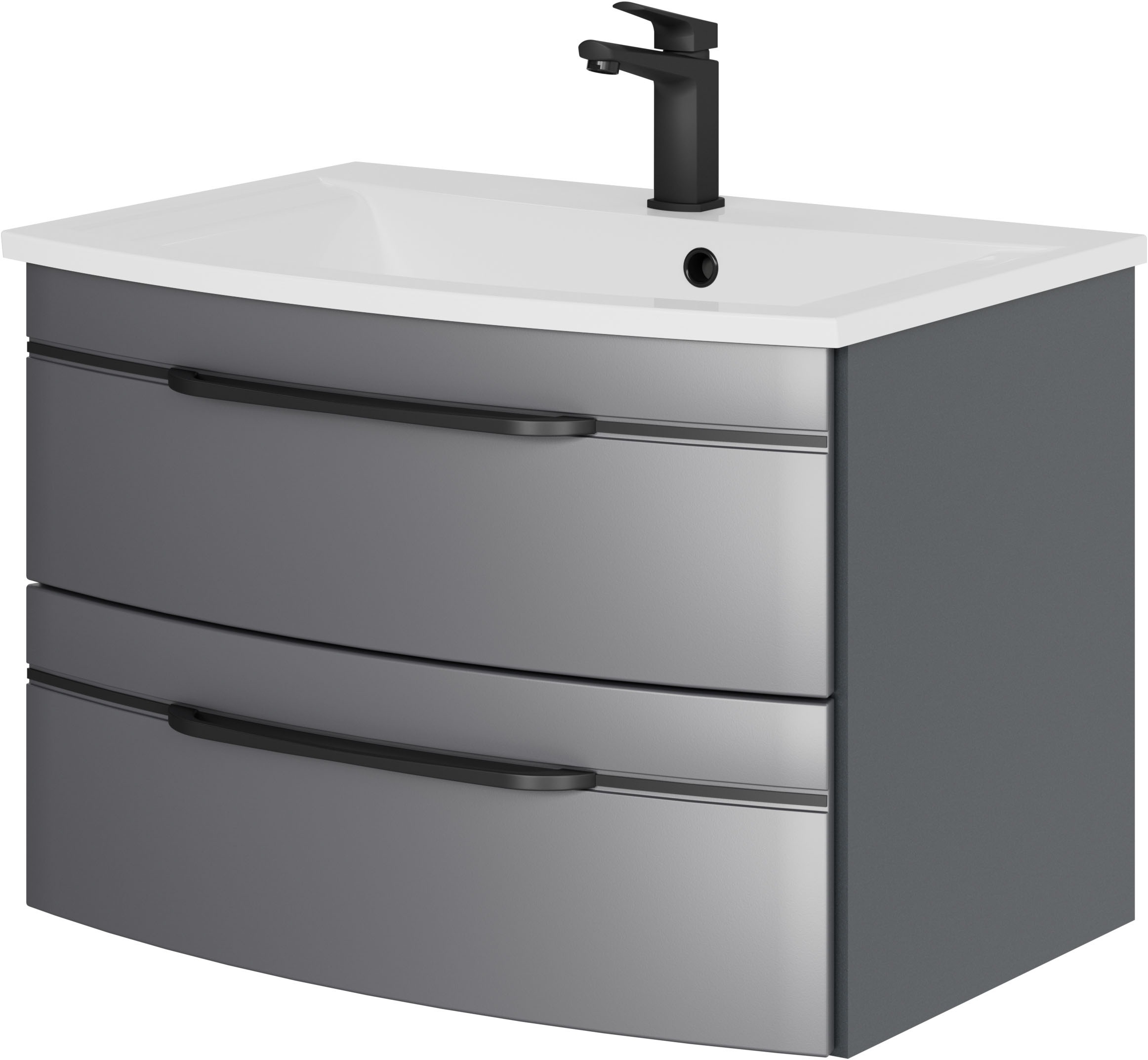 Saphir Waschtisch »Serie 7045 Mineralmarmor-Waschtisch und Unterschrank, 71 günstig online kaufen