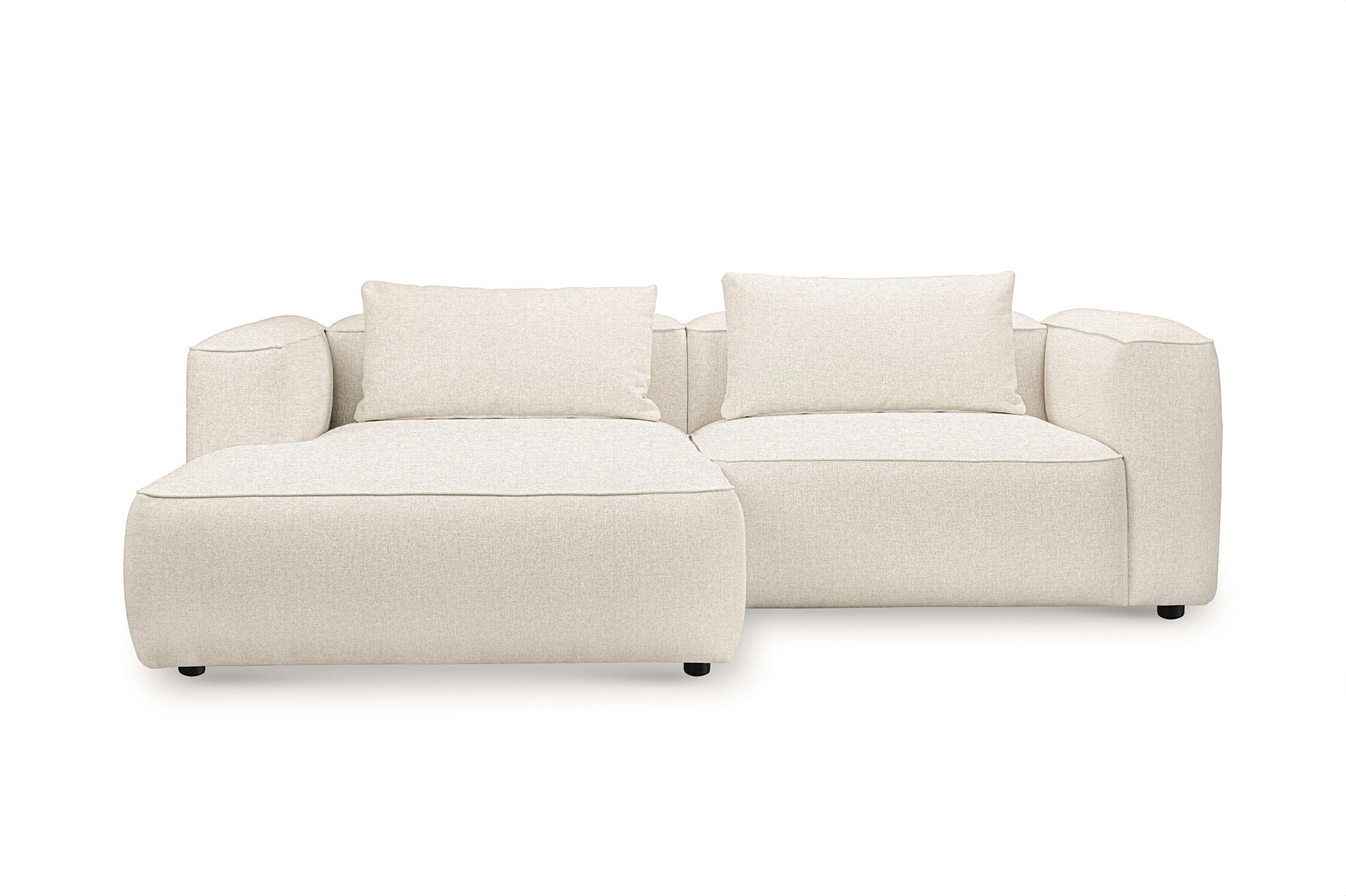 andas Ecksofa »Tvinnet«, Breite 228 cm, extra tiefe Sitzfläche, kubisches Sitzvergnügen