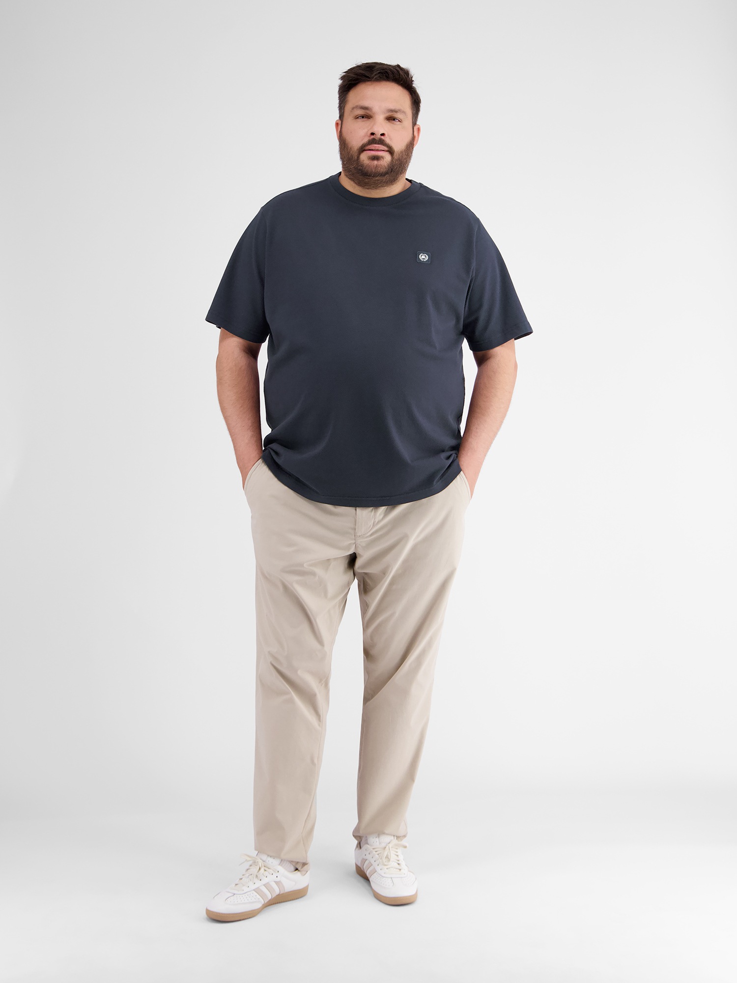 LERROS T-Shirt »LERROS Piqué Herren T-Shirt in Übergrößen«