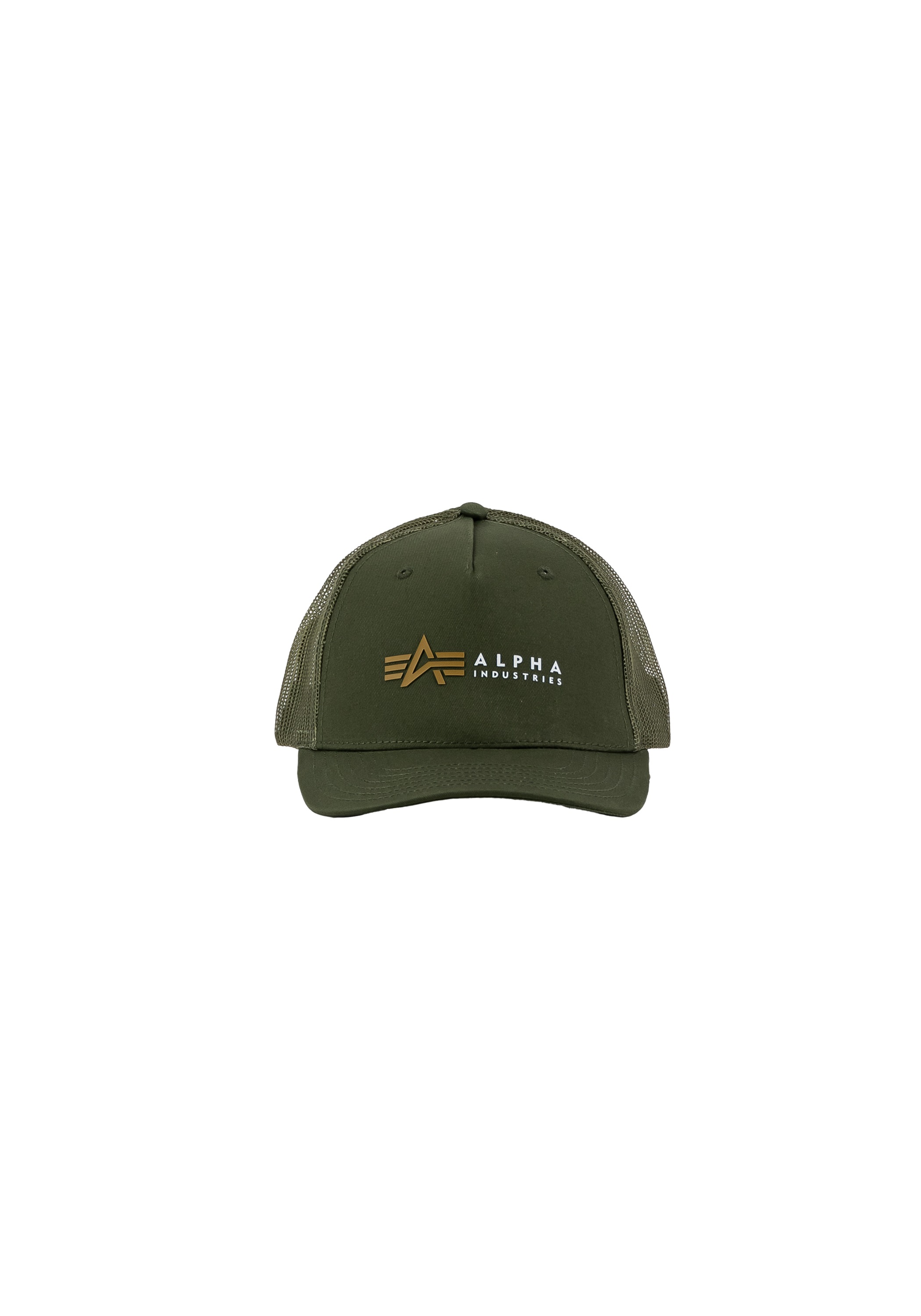 Alpha Industries Damen »Alpha Label Trucker Cap« grün