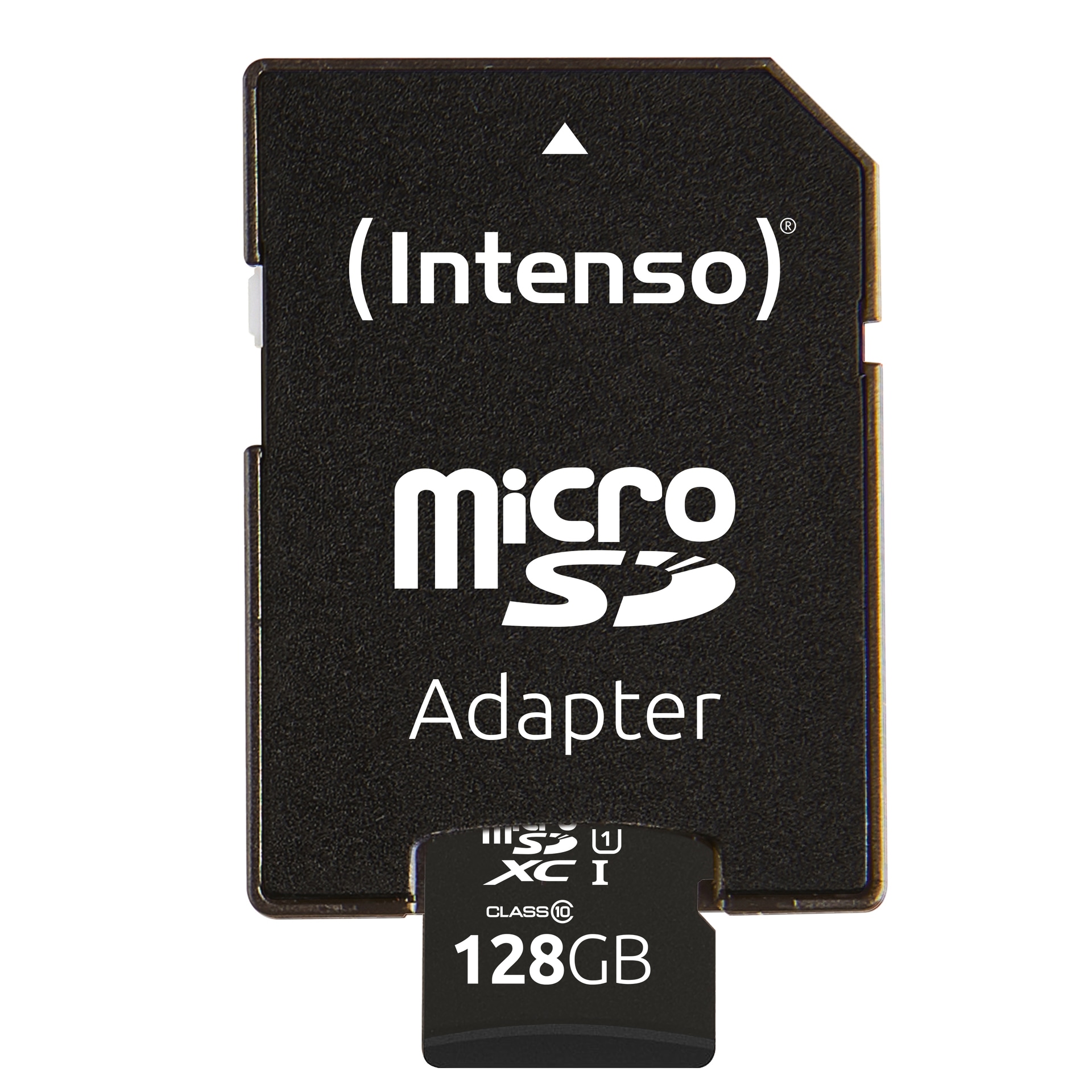 Intenso Speicherkarte »128 GB microSDXC UHS-I Performance«, (UHS-I Class 10 90 MB/s Lesegeschwindigkeit), inklusive SD-Adapter