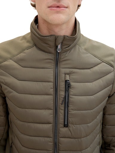 TOM TAILOR Steppjacke, mit Reißverschlusstaschen