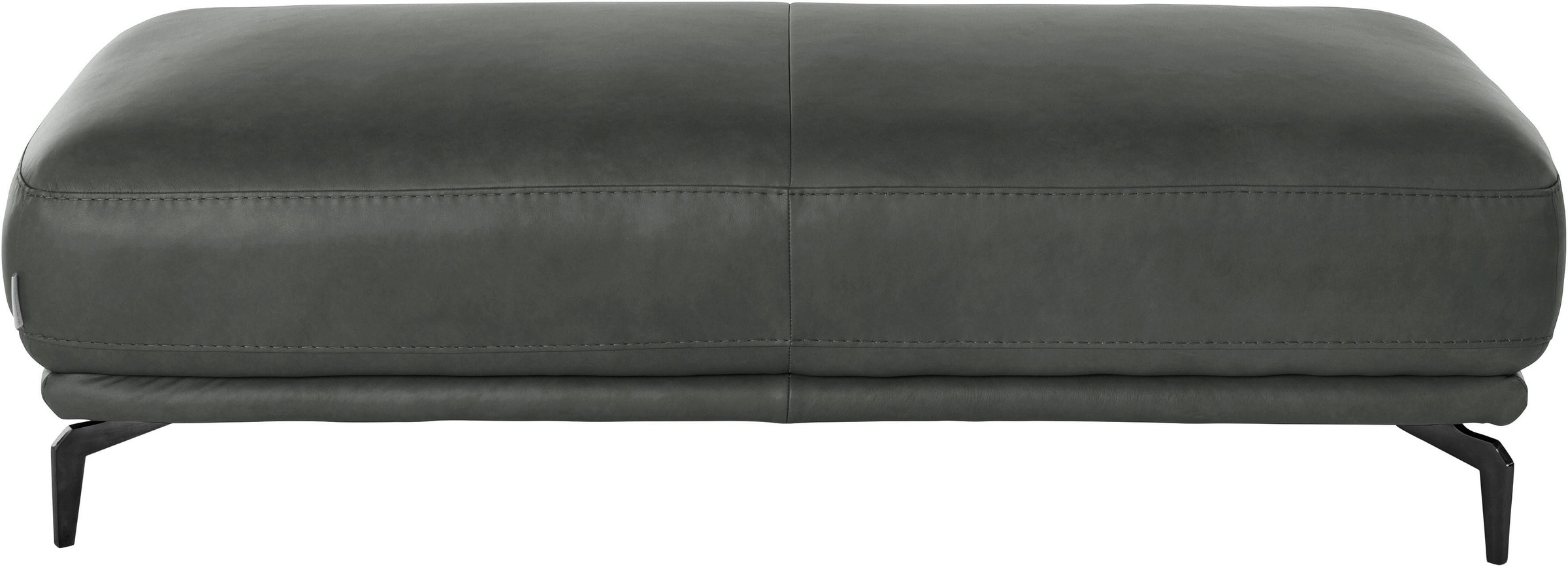 W.SCHILLIG Hocker »montanaa«, mit Metallfüßen in Schwarz pulverbeschichtet, Breite 141 cm