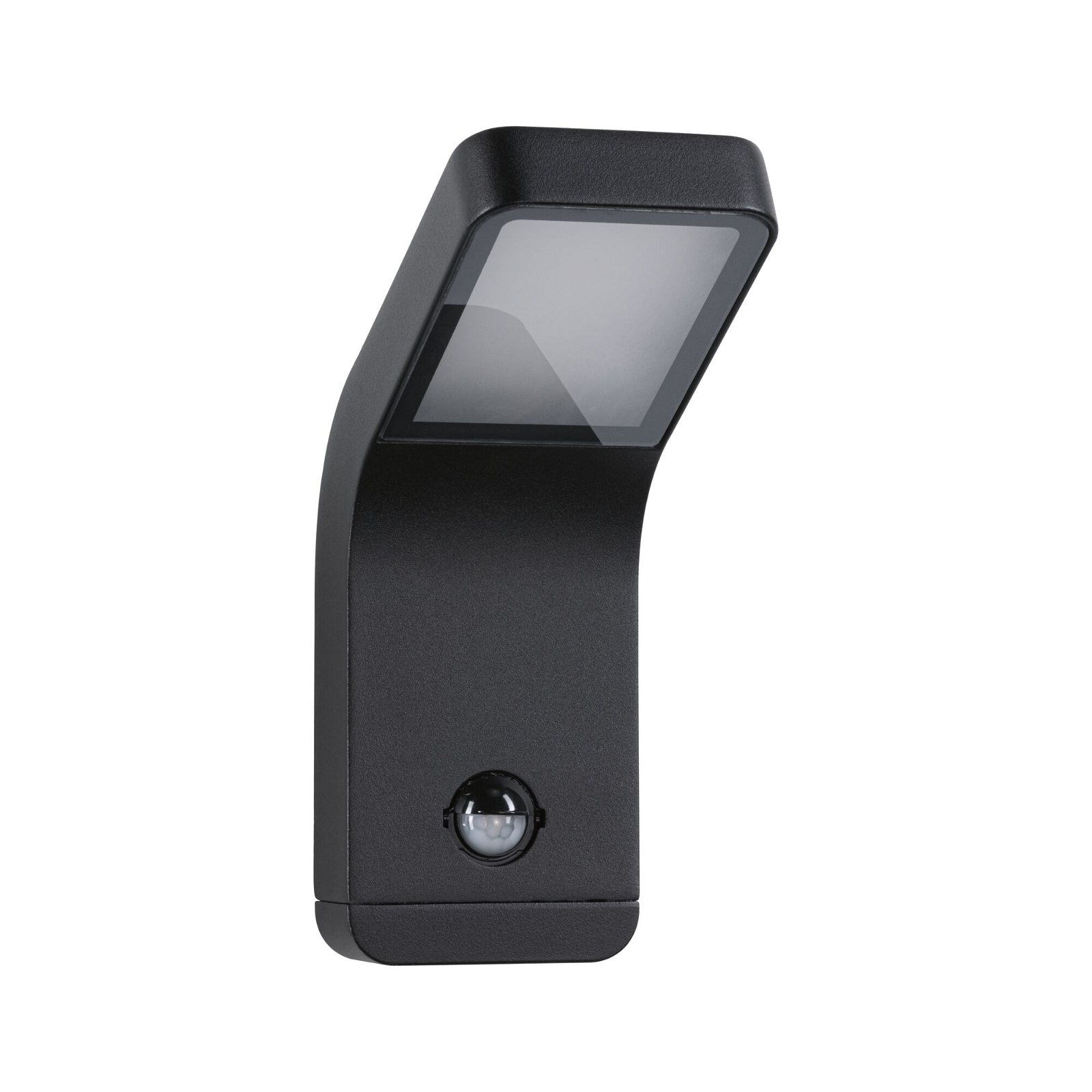 Paulmann LED Außen-Wandleuchte »Kulma IP44 90x174mm 3000K 7,5W 500lm 230V Anthrazit Aluminium«, 1 flammig, Bewegungsmelder seewasserresistent