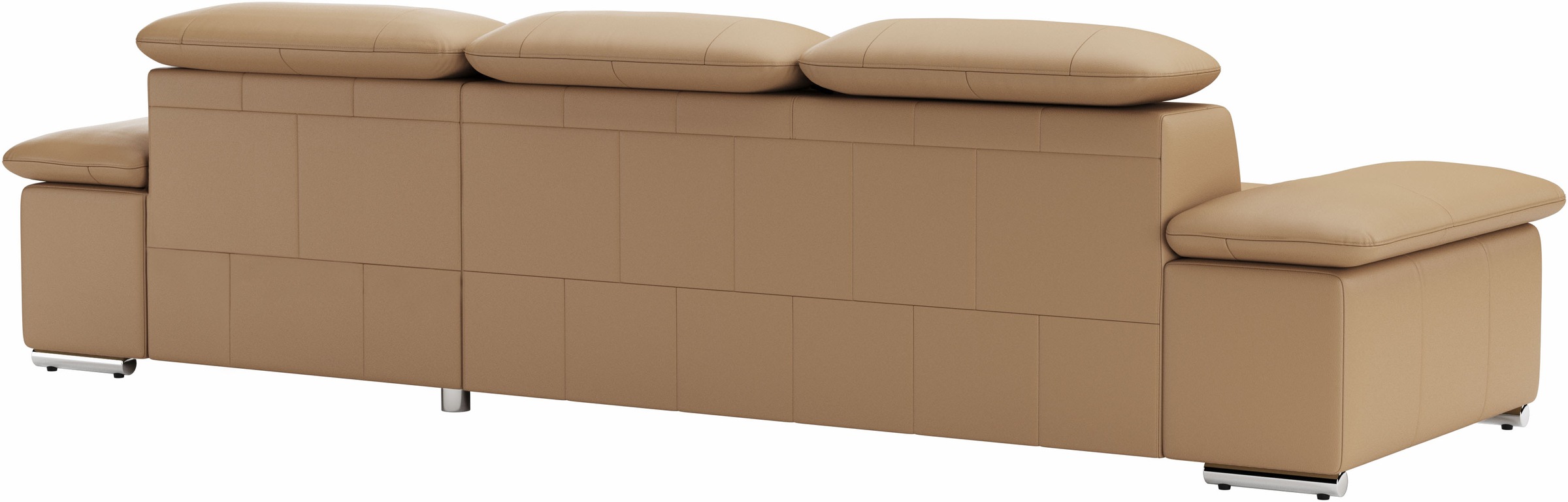 sit&more Ecksofa »Valantine L-Form, B: 286 cm«, mit Arm- & Kopfteilverstellung, optional mit Bettfunktion
