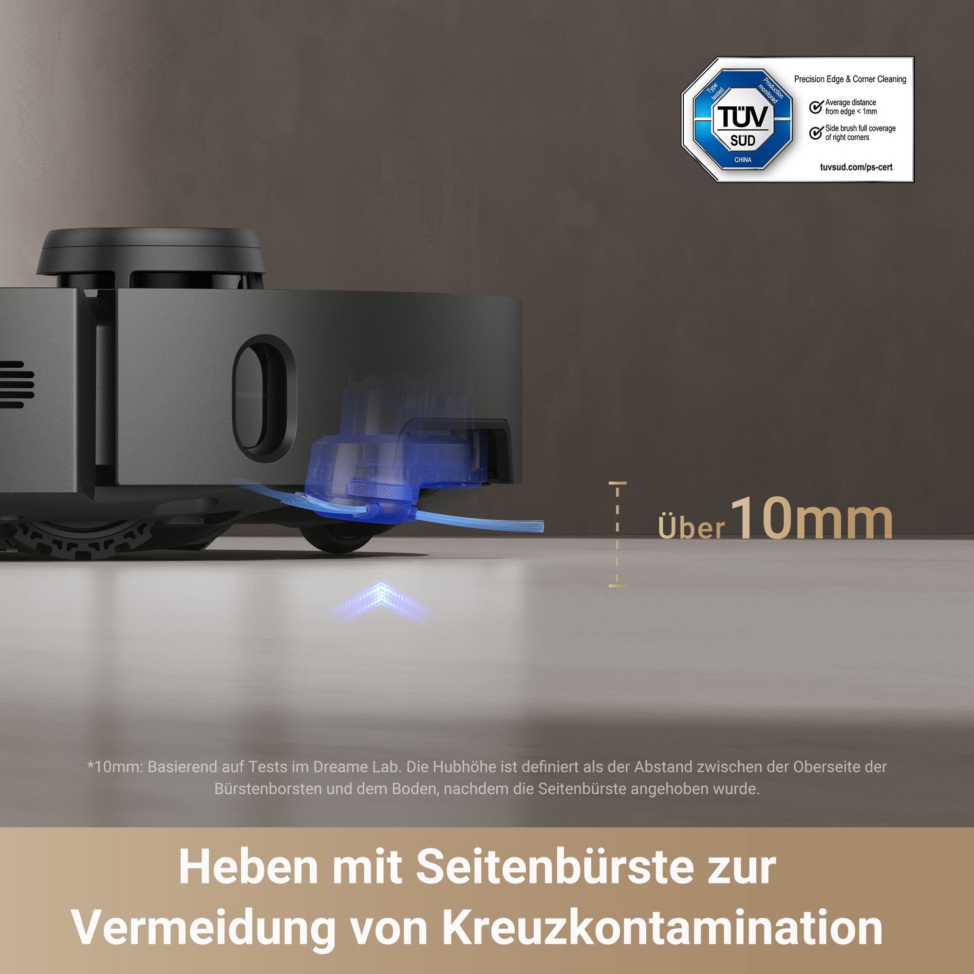 Dreame Saugroboter »Dreame X40 Master mit Wischfunktion«, 12.000Pa Saugkraft, 8-in-1-Basisstation mit automatischer Wartung