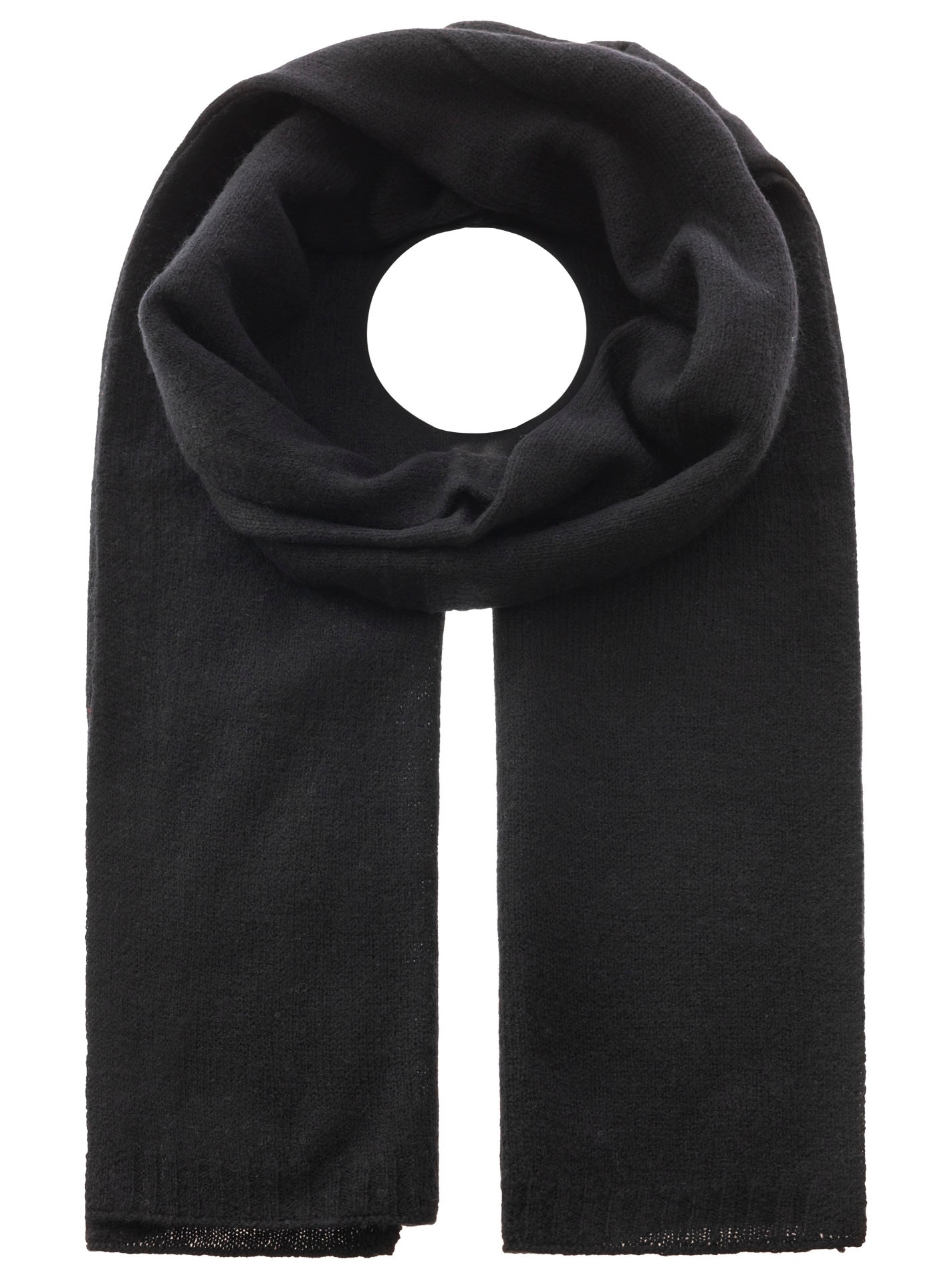 Zwillingsherz Modeschal , Strick, unifarben, weich, wärmend, Kaschmir