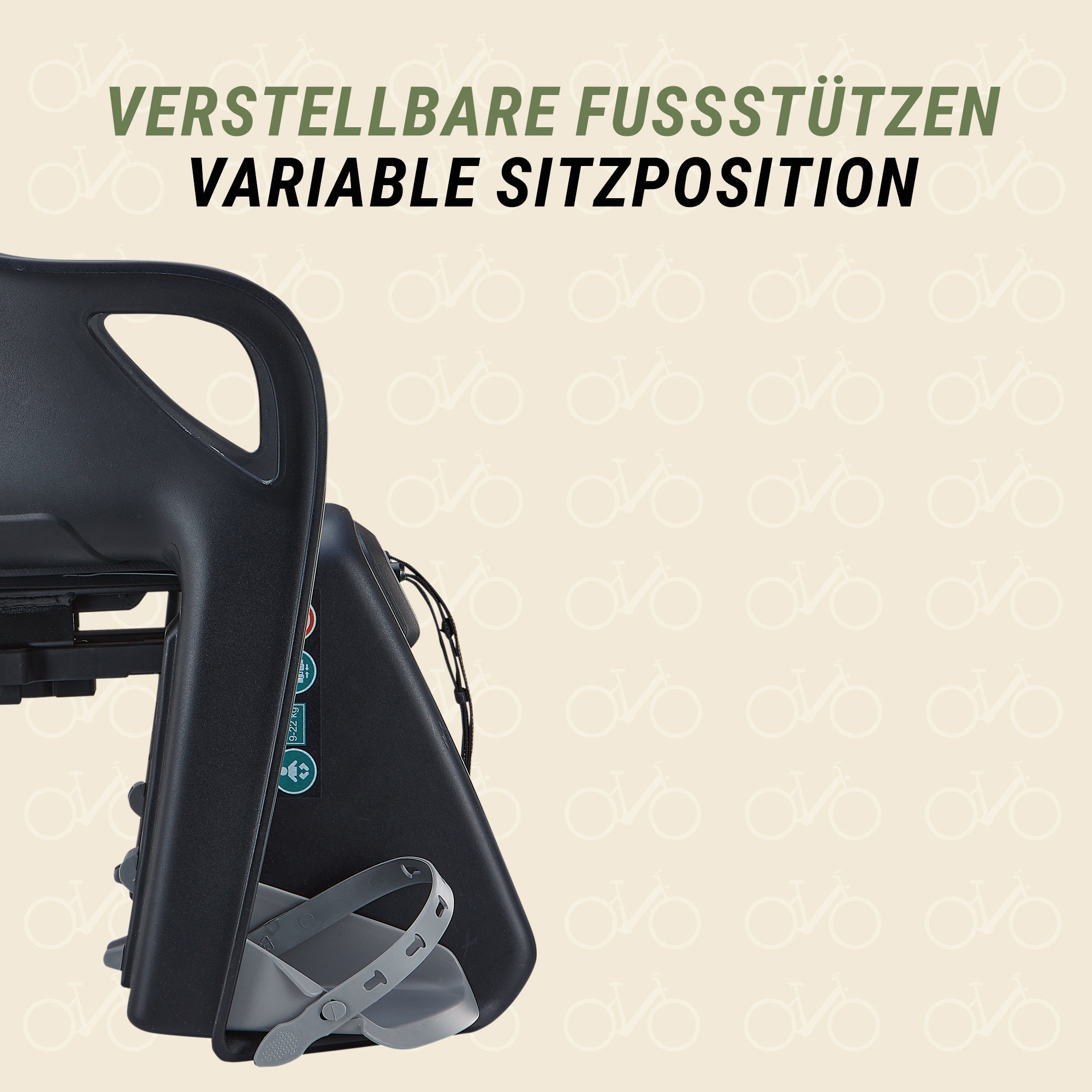 Prophete Fahrradkindersitz »Koari MIK HD«