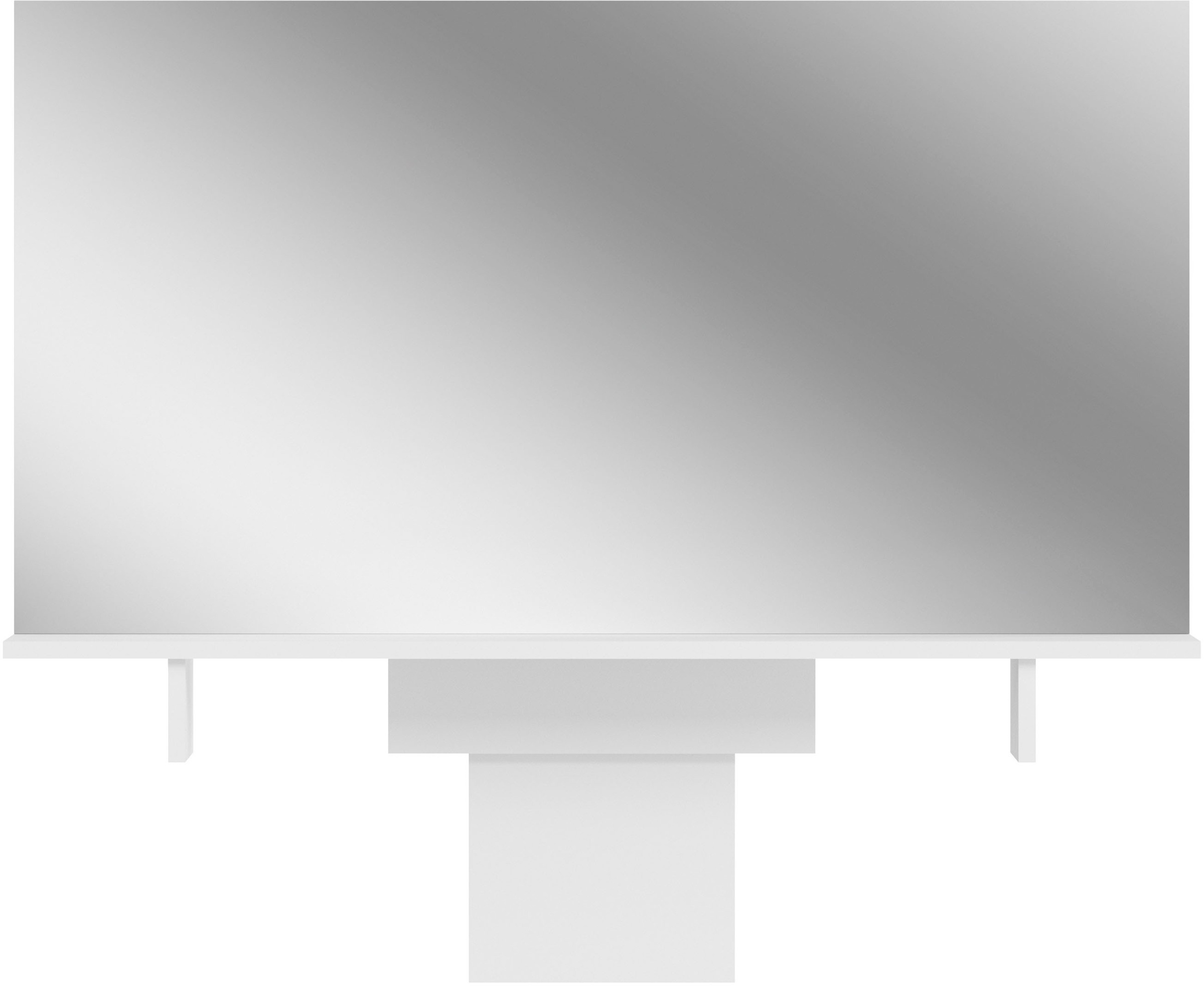 welltime Badspiegel »Pisa, Breite 110 cm, passend zu Schreibtisch Pisa 2425 günstig online kaufen