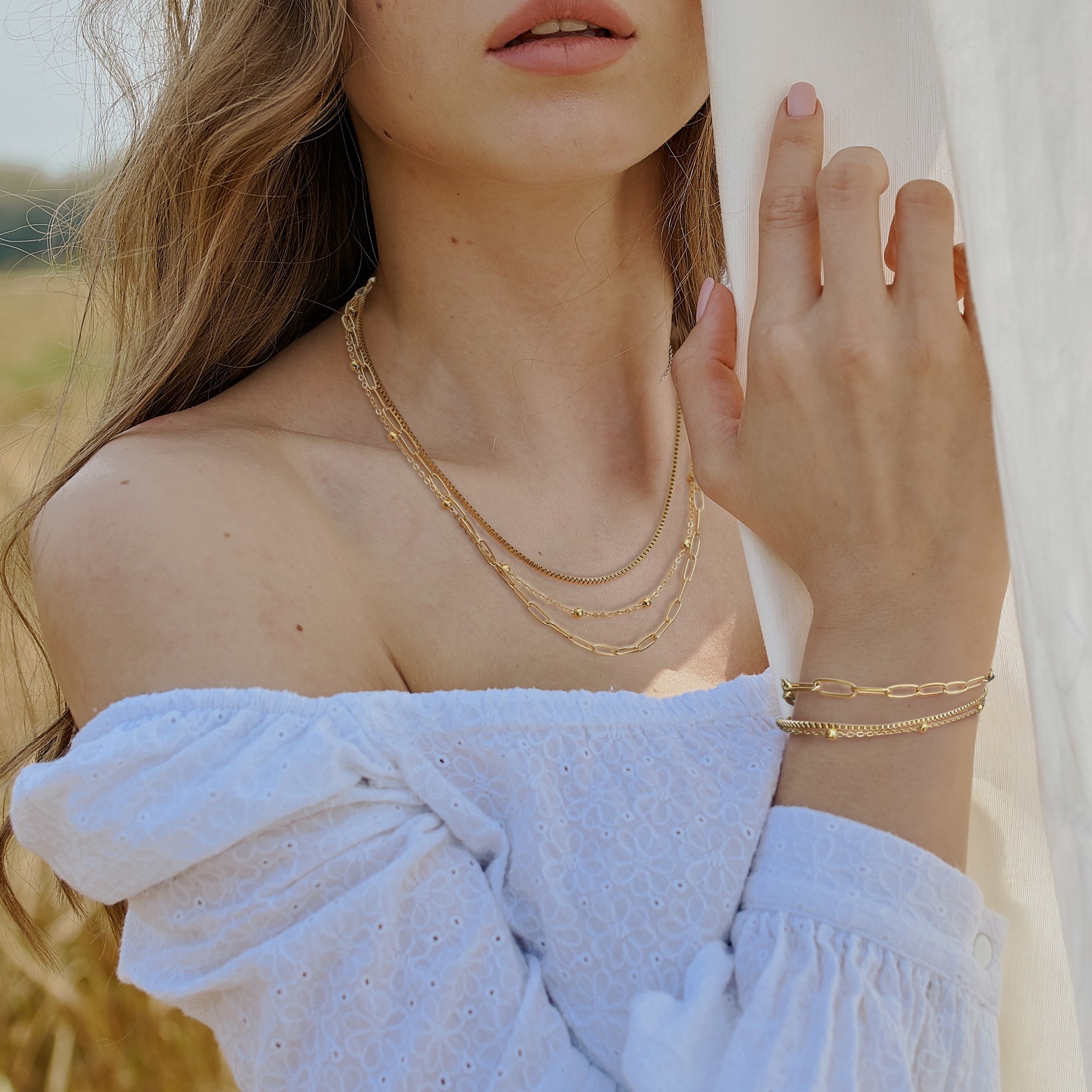 Kingka Armband »Schmuck Geschenk, Layering«
