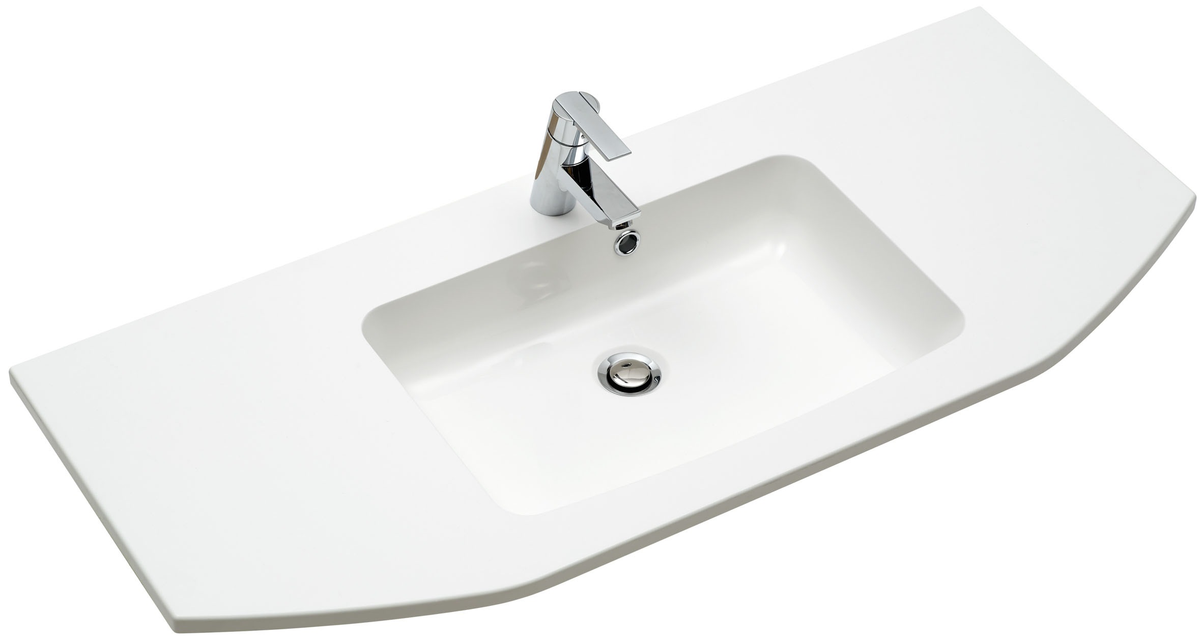 Saphir Badmöbel-Set »Quickset 326, 3-teilig, mit Mineralmarmorbecken« 3 Stk. tlg.