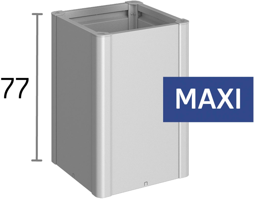 Biohort Hochbeet »BELVEDERE maxi 2x0,5; verschiedene Farben« 201x53x77 cm, extrem langlebig, aus Metall