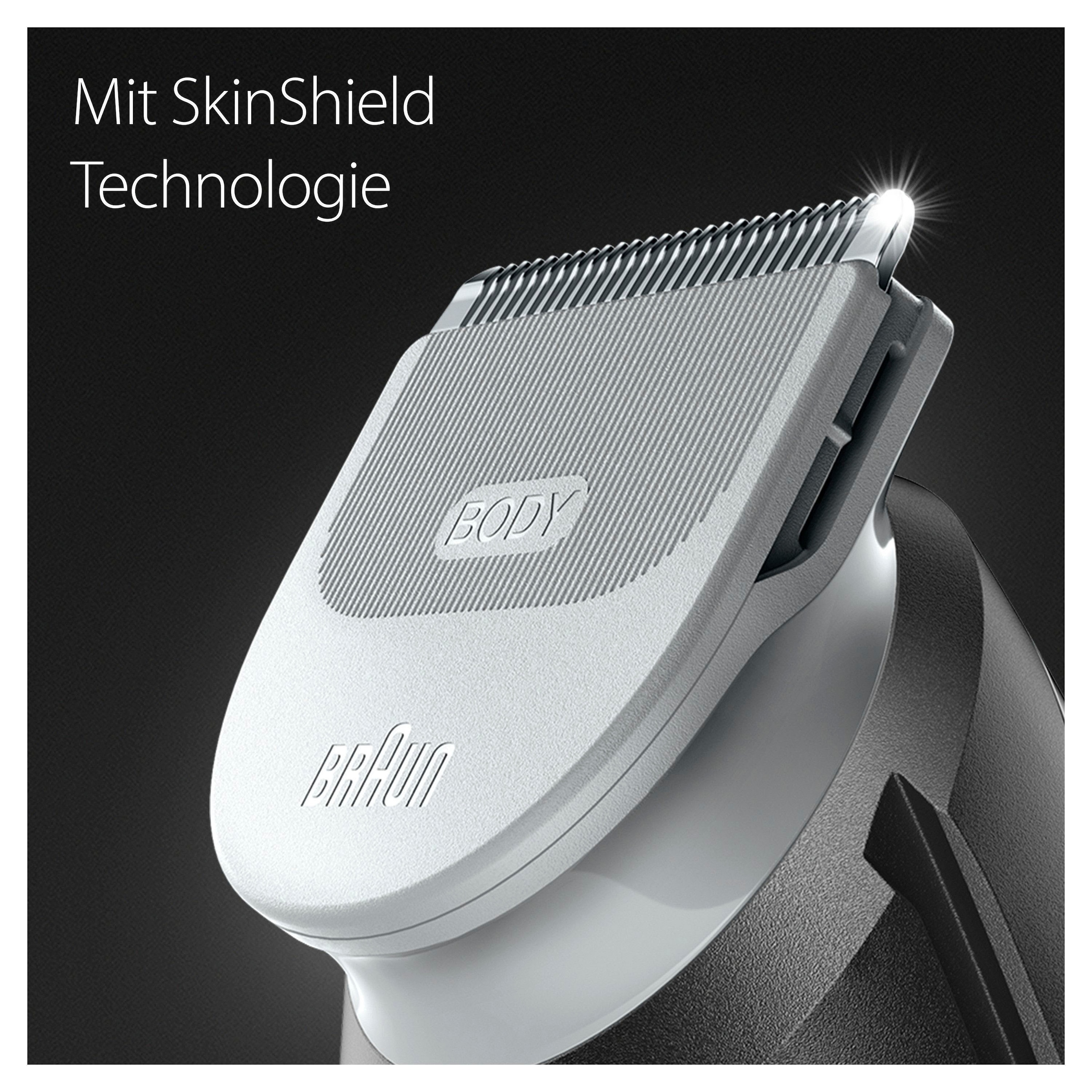 SkinShield- 3 Bodygroomer«, 3340 »BG Braun Multifunktionstrimmer bestellen im Technologie Online-Shop Aufsätze,