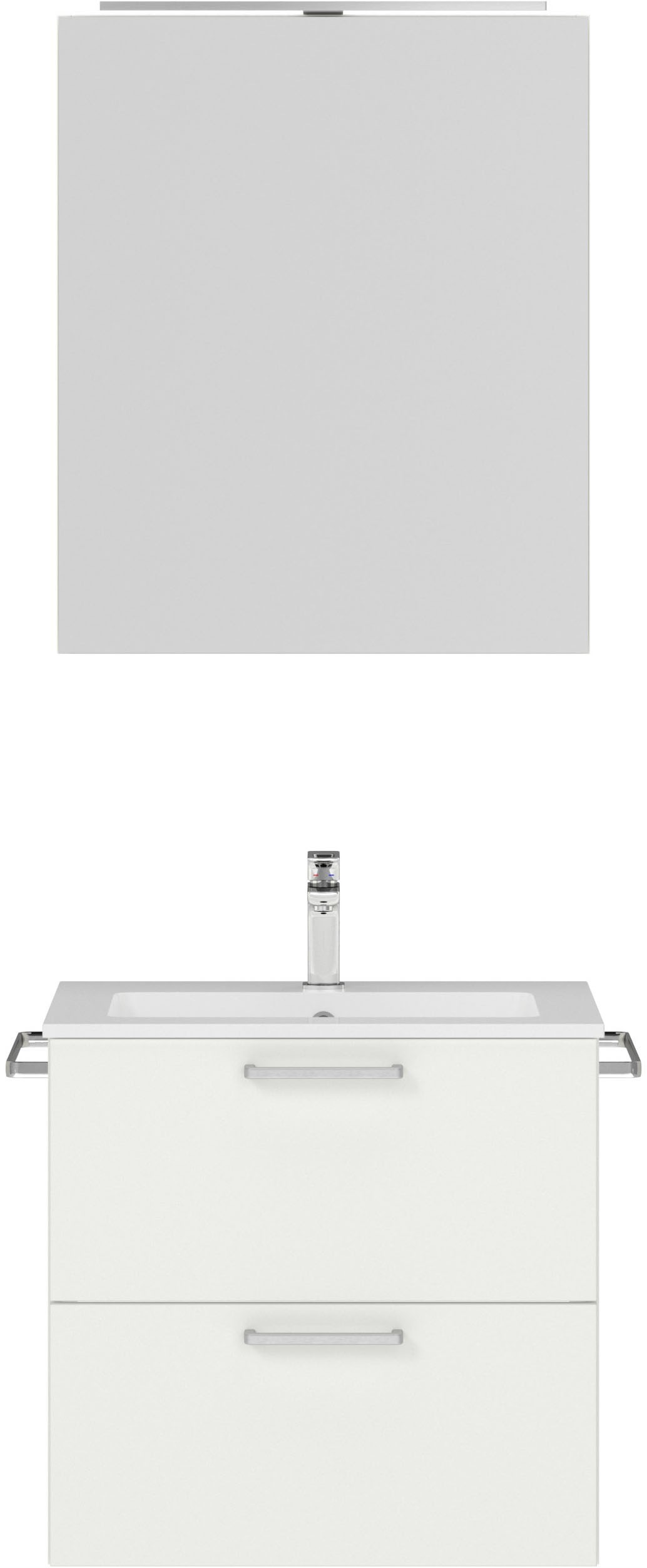 nobilia® Badmöbel-Set »Tolvina« vormontiert, mit Soft-Close, 2 Stk. tlg. günstig online kaufen