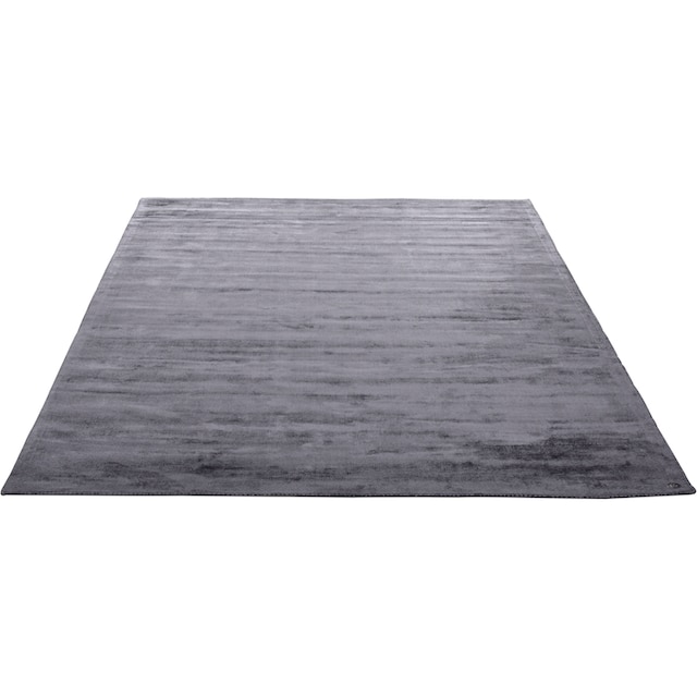 TOM TAILOR HOME Teppich »Shine uni«, rechteckig, Handweb Teppich, 100%  Viskose, handgewebt, mit elegantem Schimmer auf Raten bestellen
