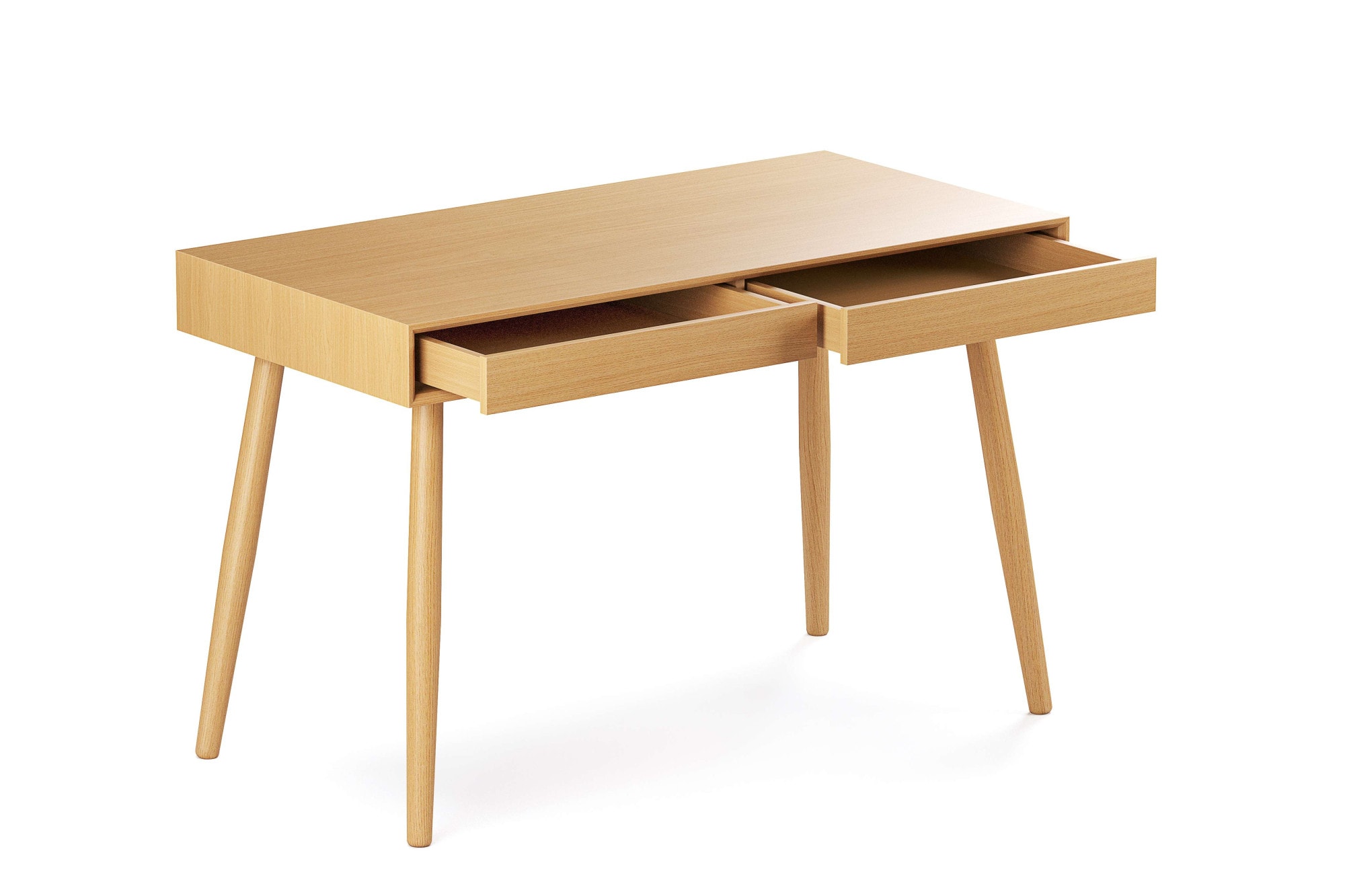 Woodman Schreibtisch »Carson« 120/60/78,  Breite 120 cm, Schubladen mit Push-to Open, FSC®