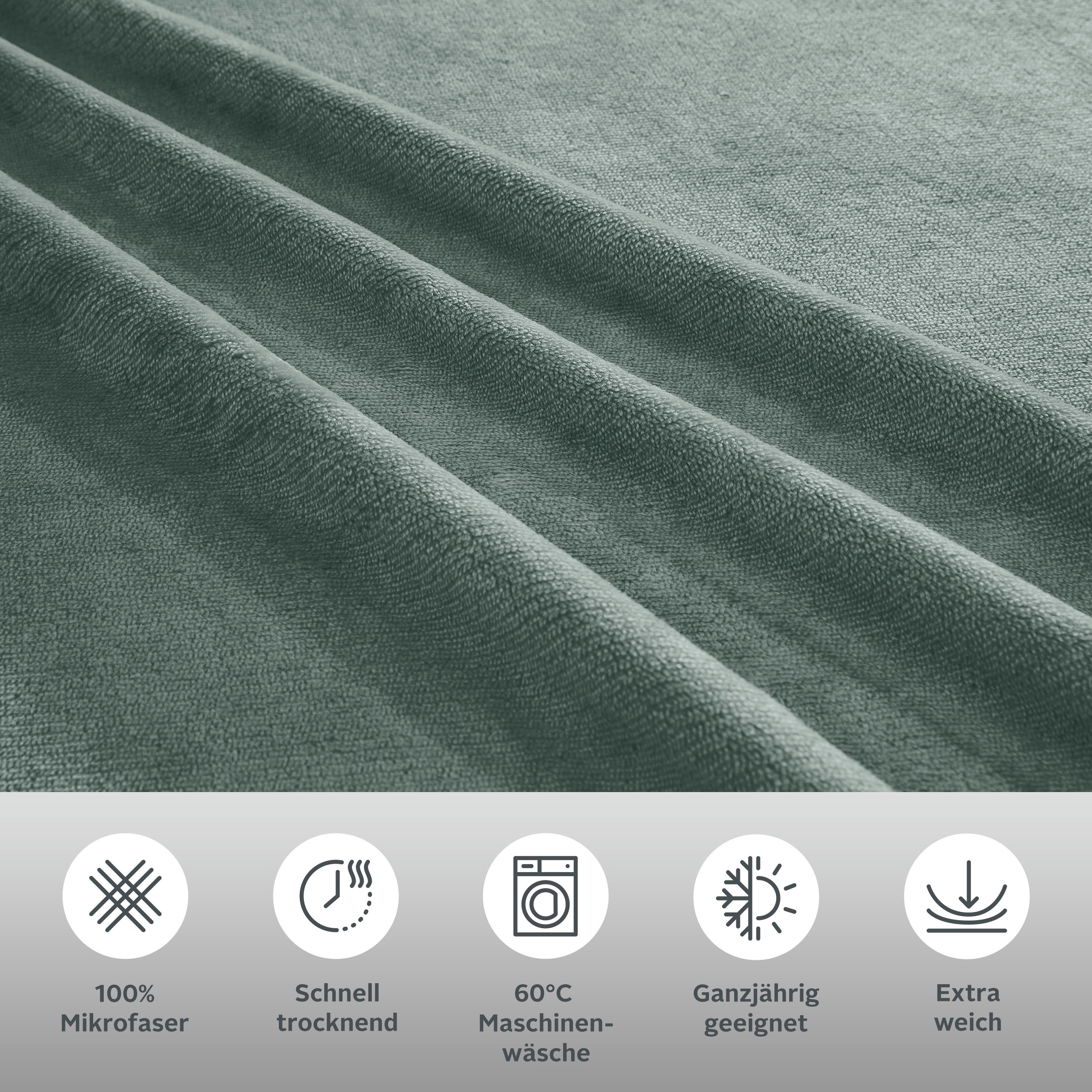 my home Bettwäsche »Desner3«, Bettwäsche mit Reißverschluss, Cashmere-Touch, kuschelig & weich