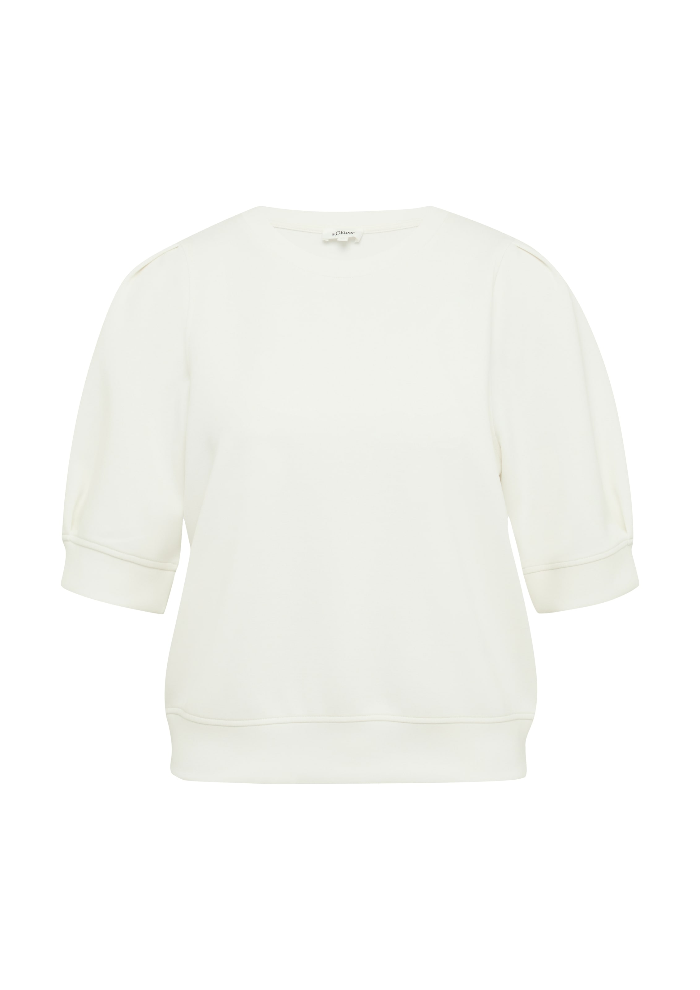 s.Oliver Sweatshirt, mit Halbarm