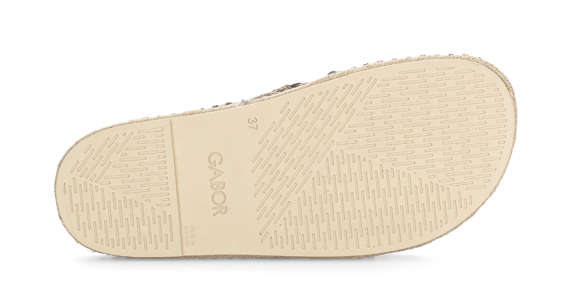 Gabor Pantolette  Plateau, Sommerschuh, Schlupfschuh in modischer Optik