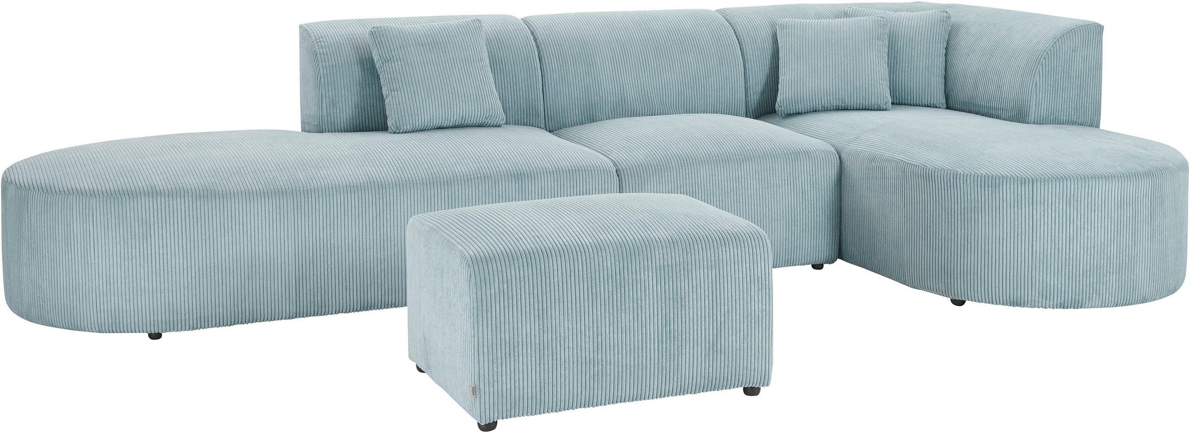 andas Ecksofa »Alesund L-Form« bestehend aus Modulen, auch einzeln erhältll günstig online kaufen