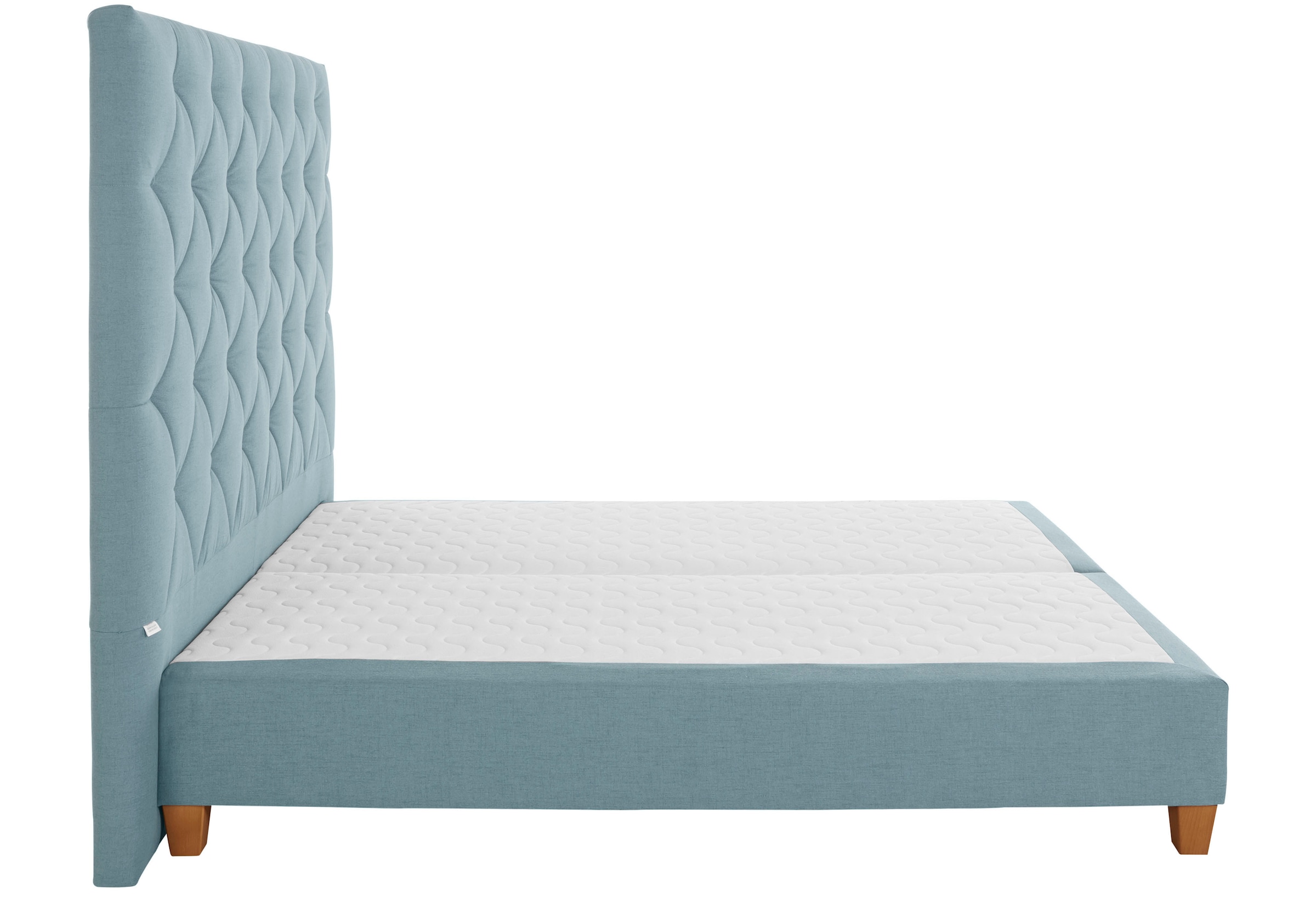 Guido Maria Kretschmer Home&Living Boxspringbett »Harmones hoch«, in 3 Breiten, Härtegrad auch im Mix mit je 1 Matratze in H2 und H3