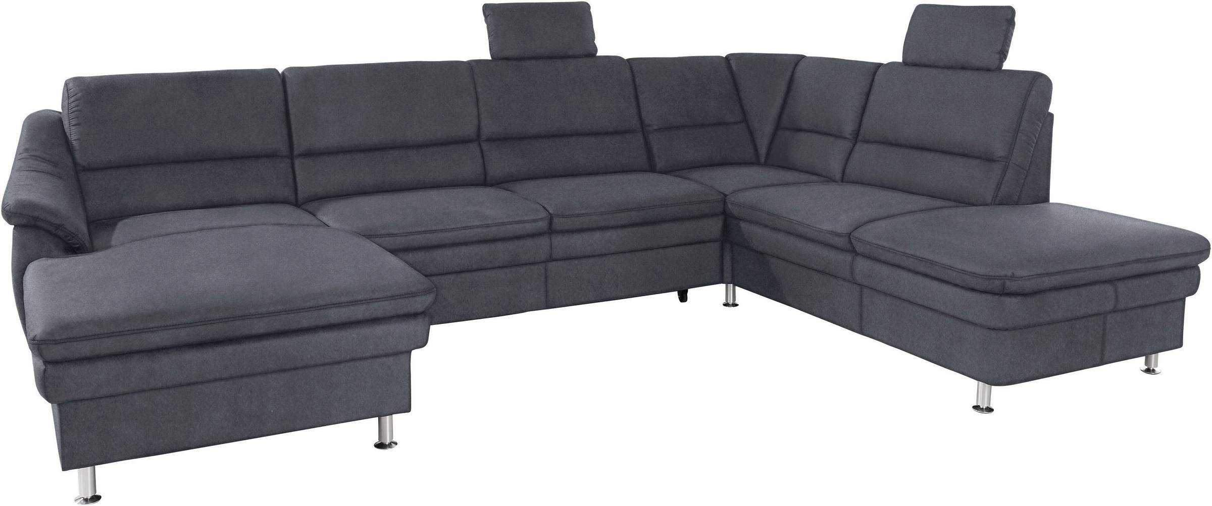 sit&more Wohnlandschaft »Cardoso U-Form« mit Federkern und Kopfstützen, mit günstig online kaufen