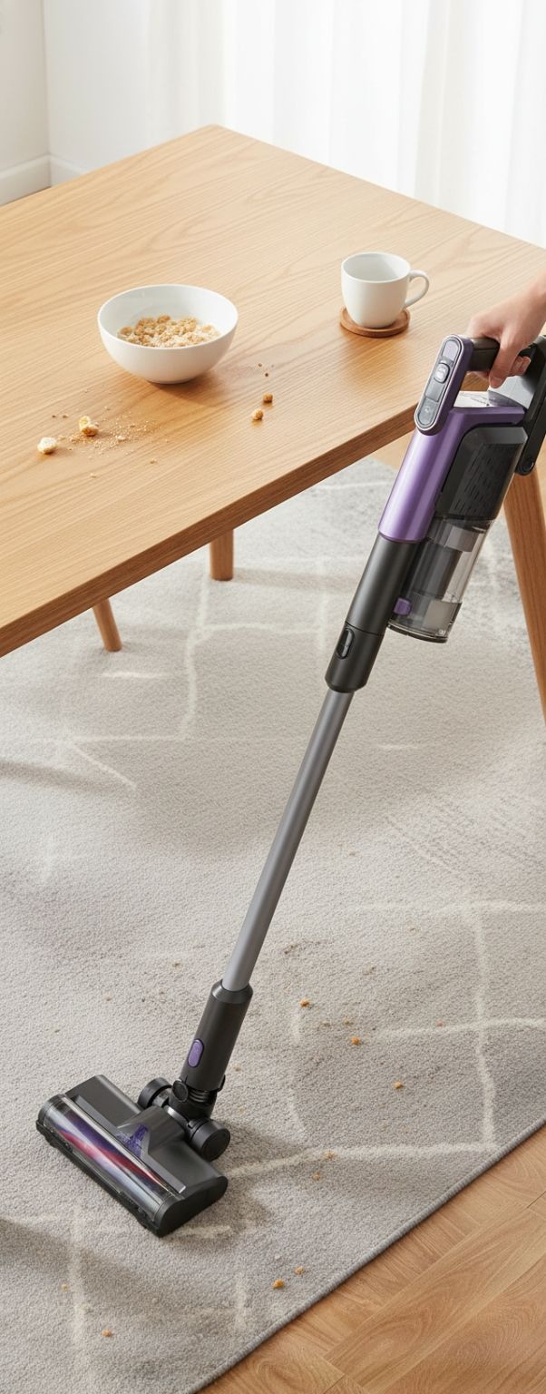 Hanseatic Akku-Bodenstaubsauger »HVS330700VBCJ inkl. Turbobürste, Wandhalterung, 700 ml Staubkapazität« mit HEPA 13 Filter und Motorschutzfilter, 330 W Leistung