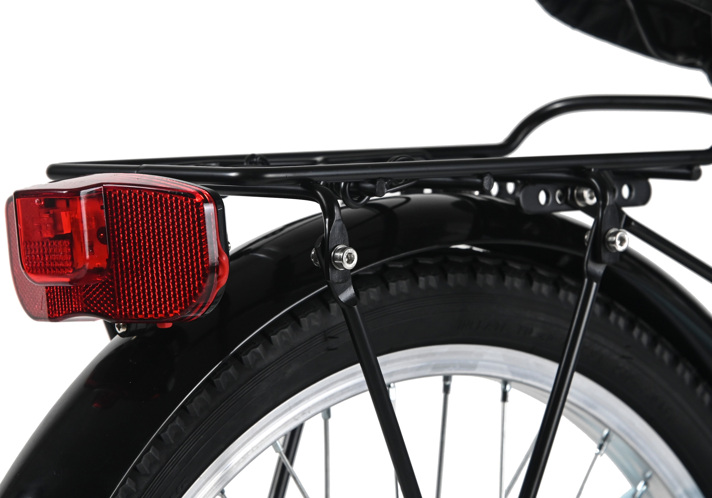 Dacapo Kinderfahrrad »20" Cindy Blau 1 Gang RH 27 cm mit Beleuchtung - Ab 6 Jahre« 1 Gang ohne Schaltung