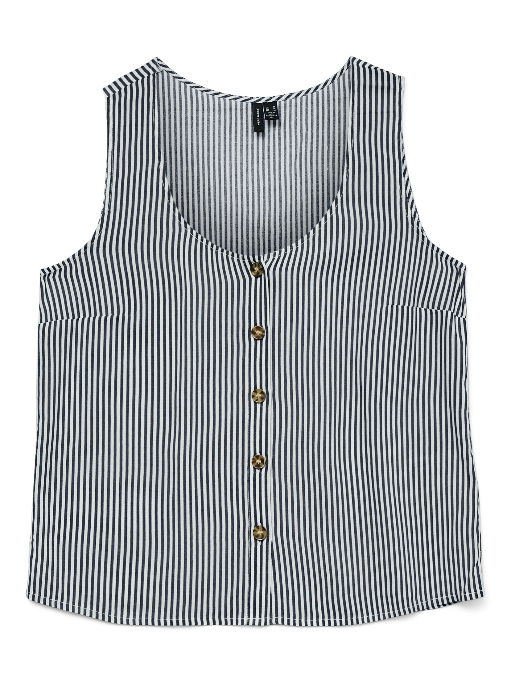 Vero Moda Blusentop »VMBUMPY SL SHIRT WVN GA NOOS«