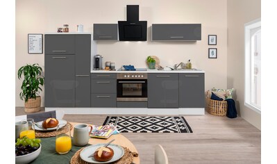 RESPEKTA Küchenzeile »RP310«, mit E-Geräten, Breite 310 cm kaufen