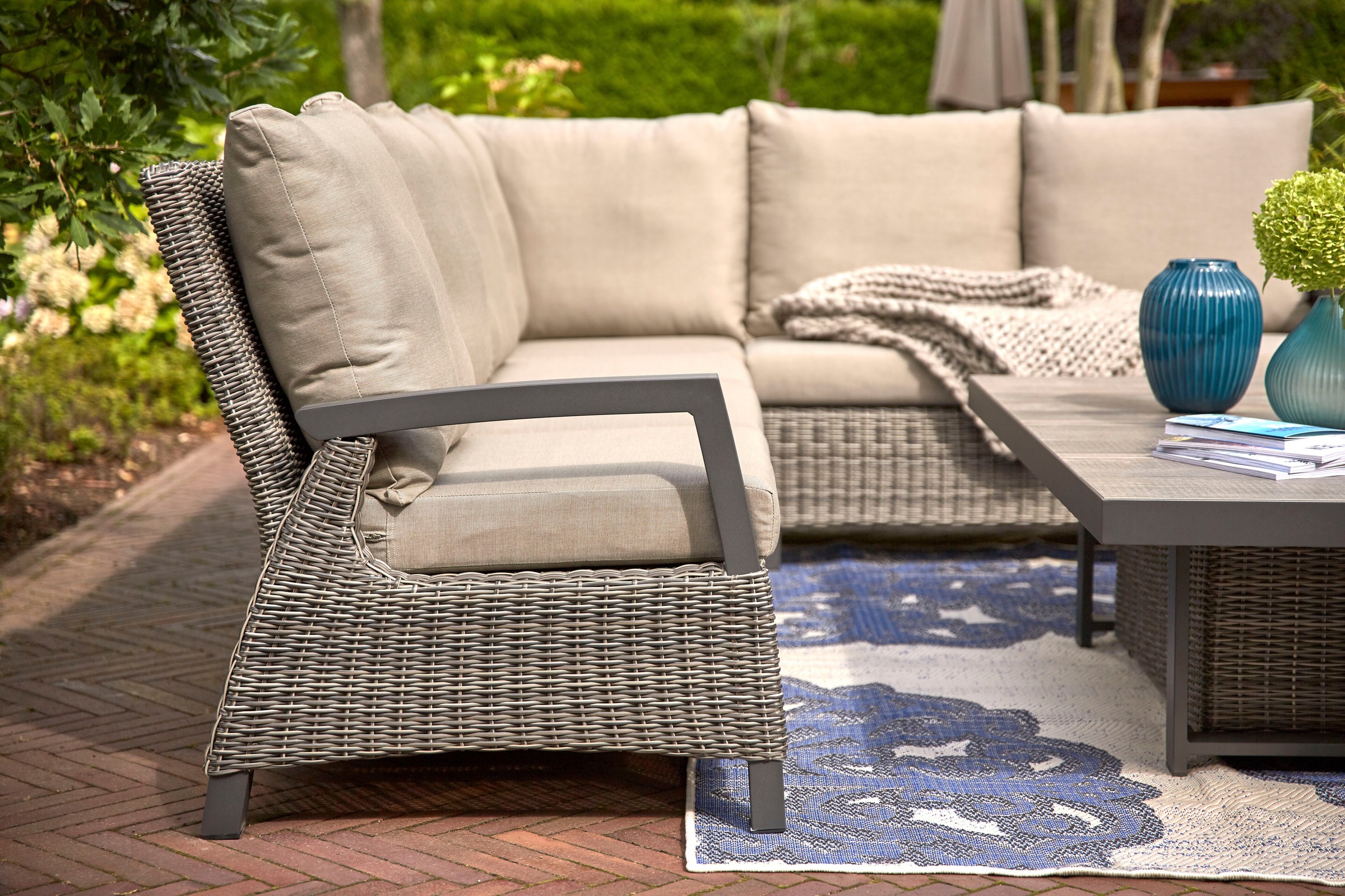 Siena Garden Gartenlounge-Set »Corido«, (5 tlg.)