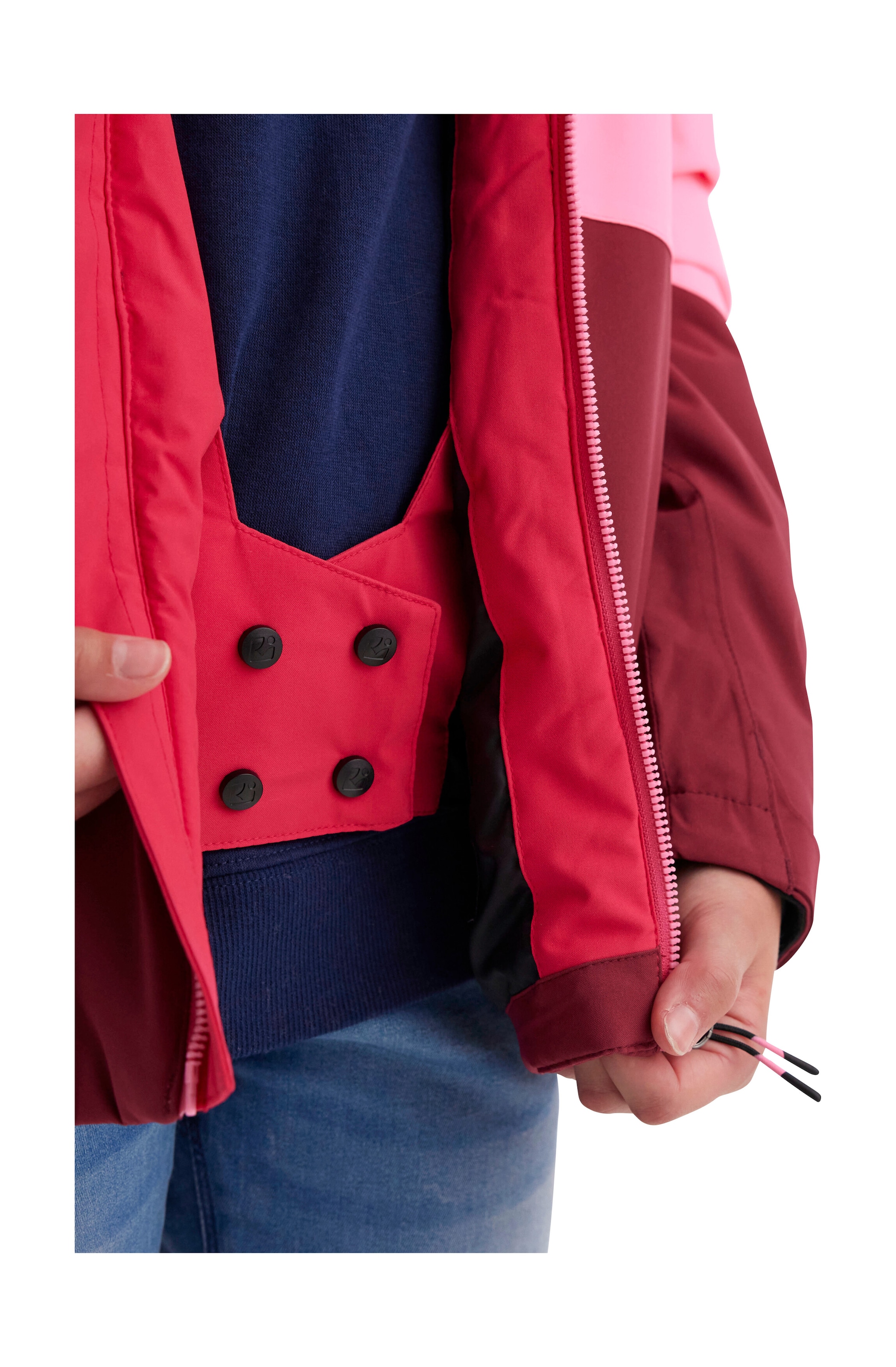 Killtec Outdoorjacke »KOW 170 GRLS JCKT«, Funktionsjacke mit Kapuze und Schneefang, wasserdicht