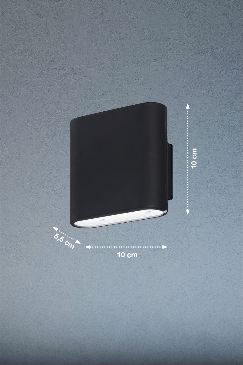 easy! BY FHL Außen-Wandleuchte »Magnetic«, 2 flammig, Leuchtmittel LED-Modul | LED fest integriert