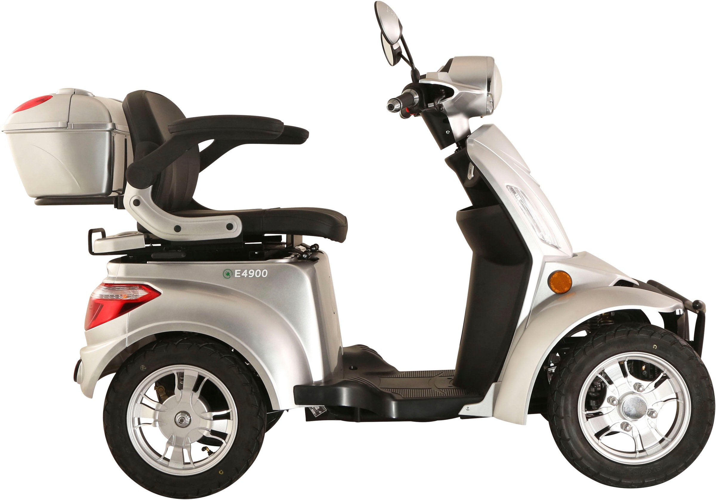 Luxxon Elektromobil »LuXXon Seniorenmobil E4900« 20 km/h Elektromobil mit Topcase, ohne Helmpflicht, 