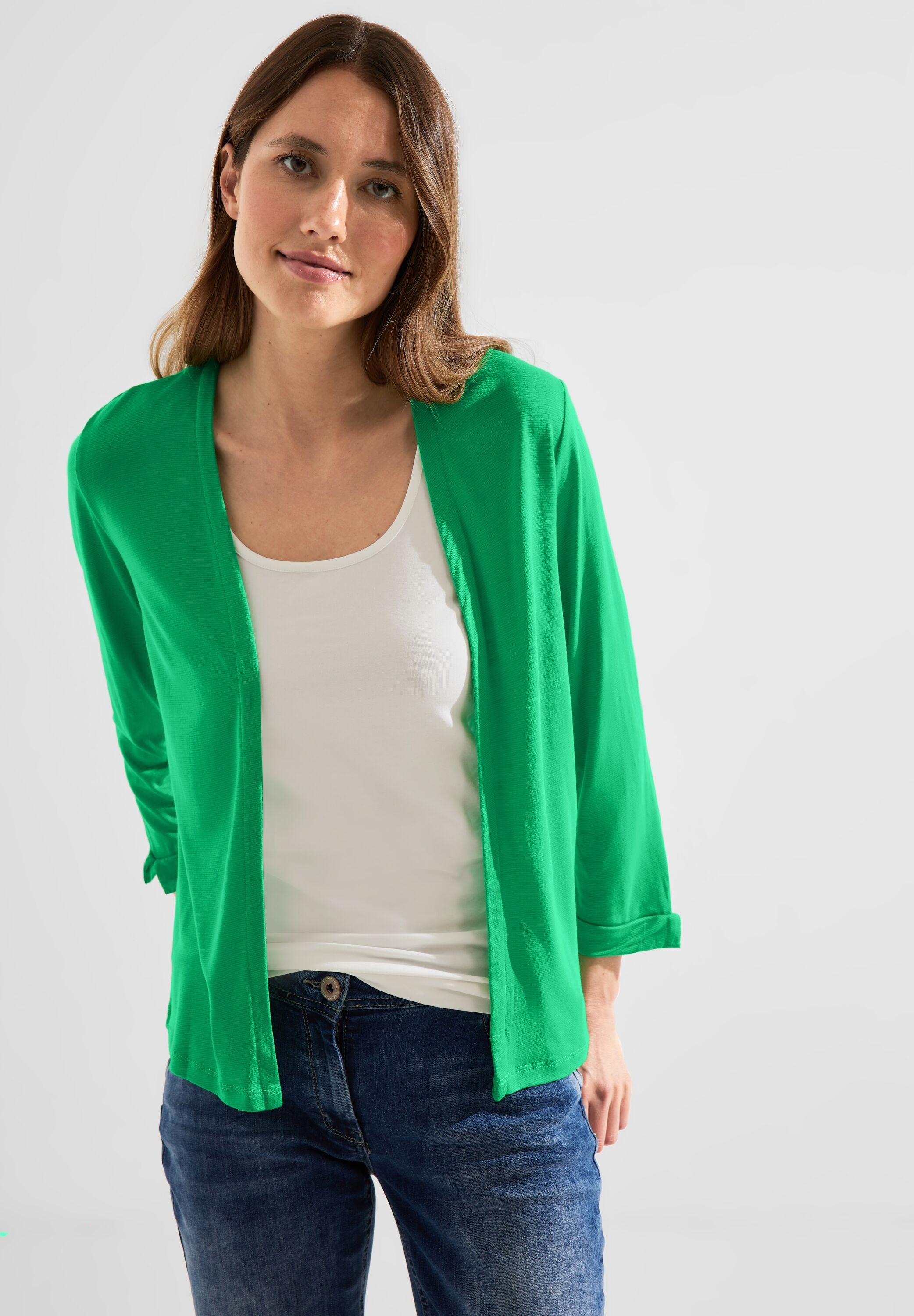 Cecil Shirtjacke in Unifarbe