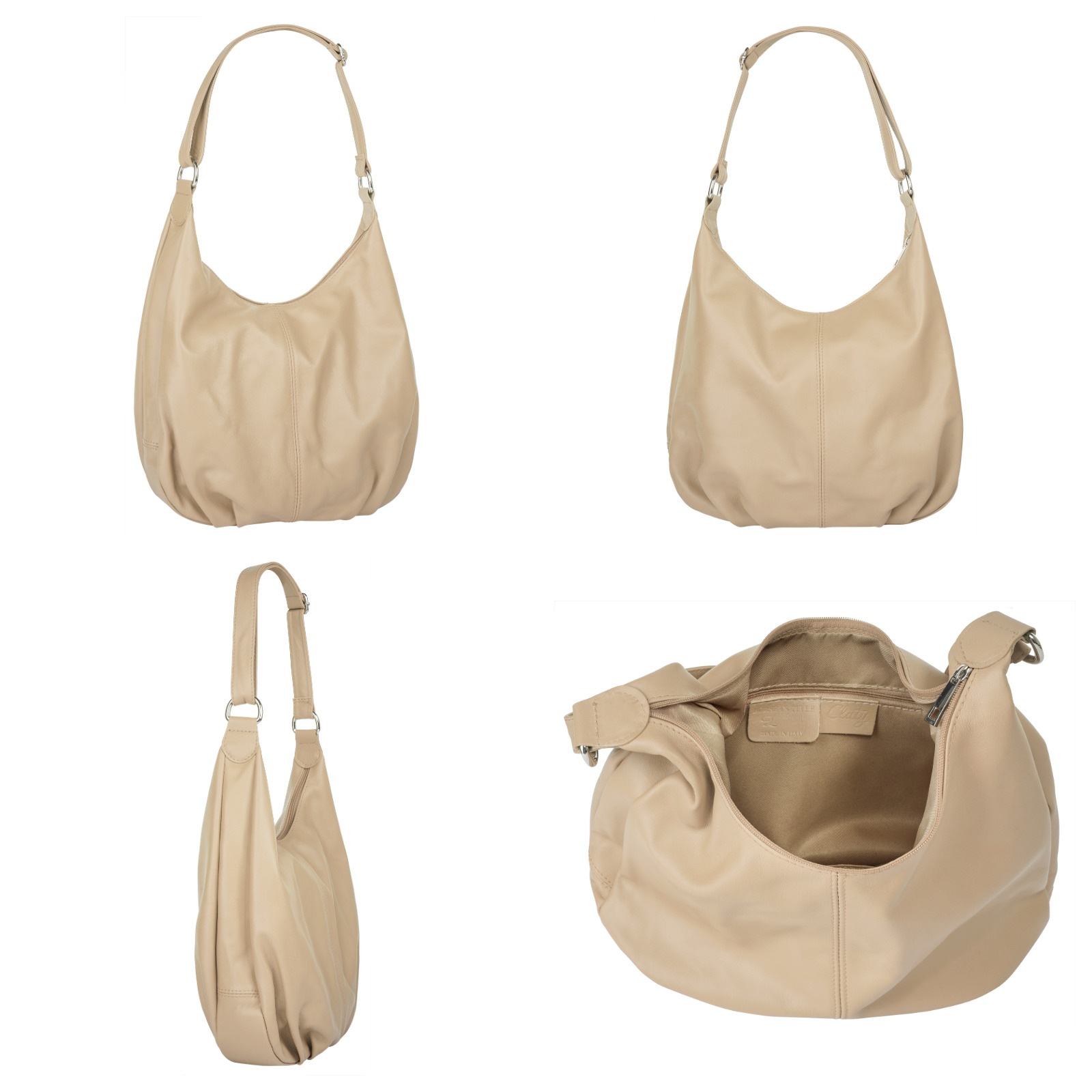Cluty Shopper, echt Leder, Made in Italy