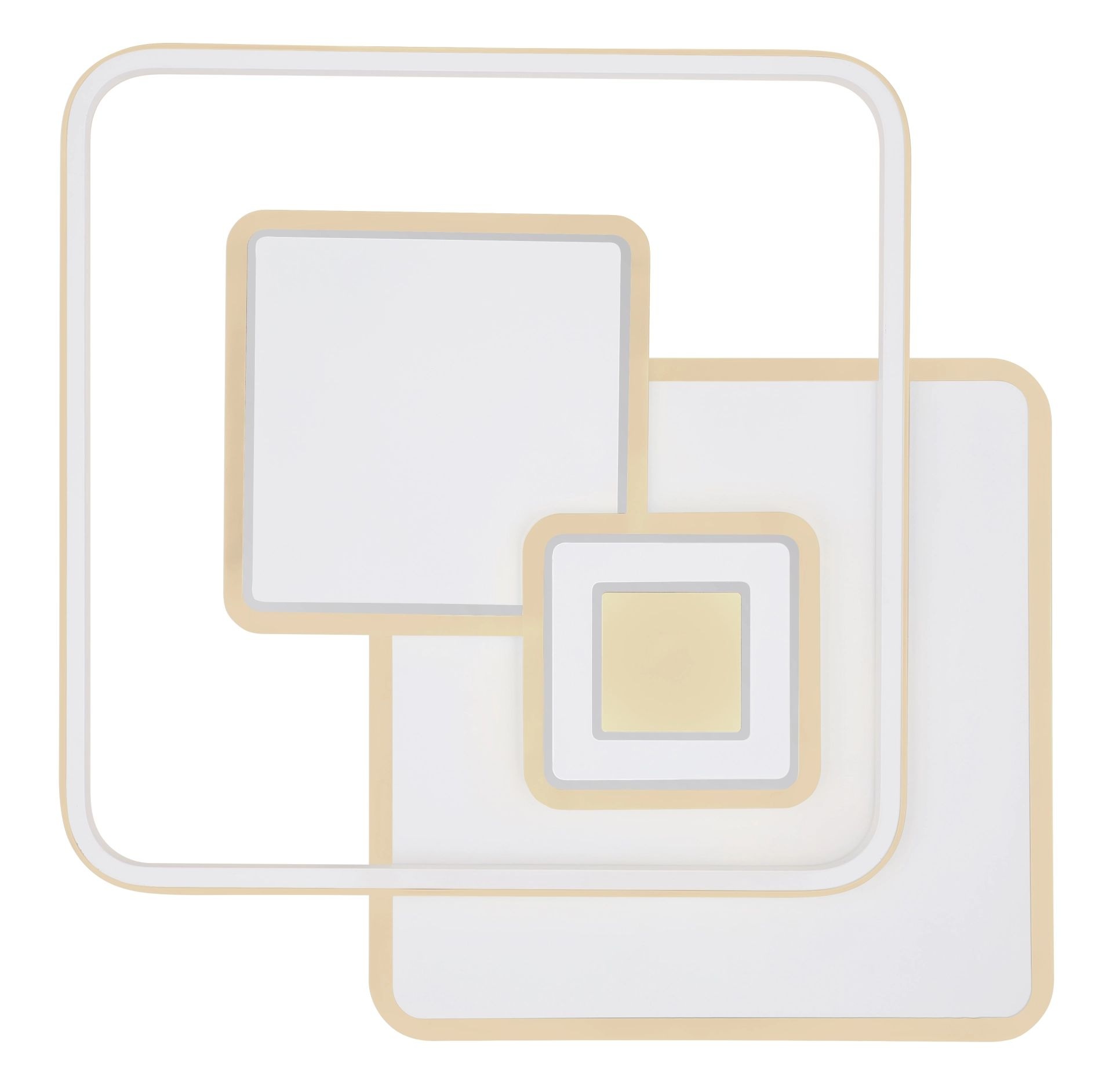 GLOBO LIGHTING LED Deckenleuchte »RODERICK« LED-Modul 1 Stk. warmweiß - kal günstig online kaufen