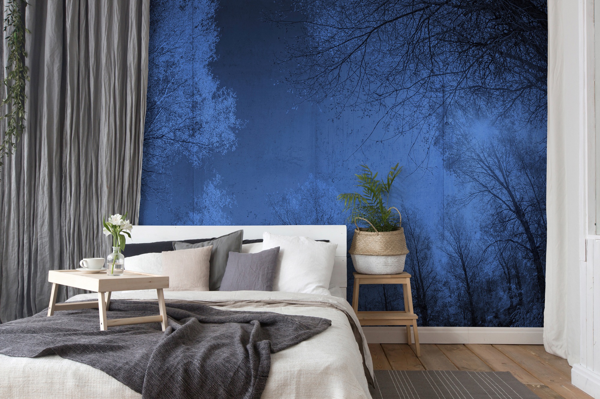 Architects Paper Fototapete »Atelier 47 Forest Glade 1«, Wald, Vlies, Wand, Schräge, Decke