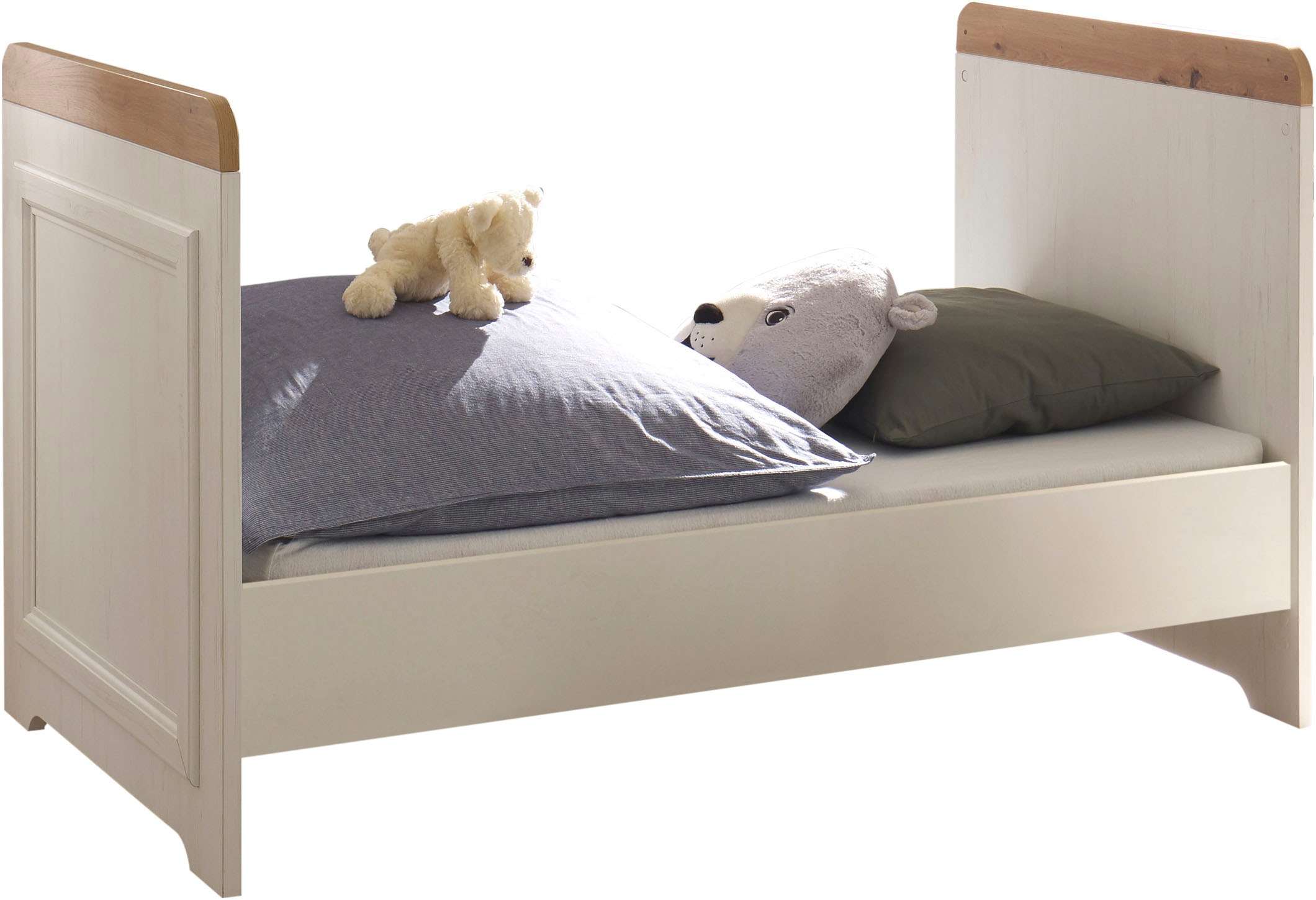 Begabino Umbauseiten "Jasmin Bettseiten zum Juniorbett" Weiß, passend zu Ja günstig online kaufen