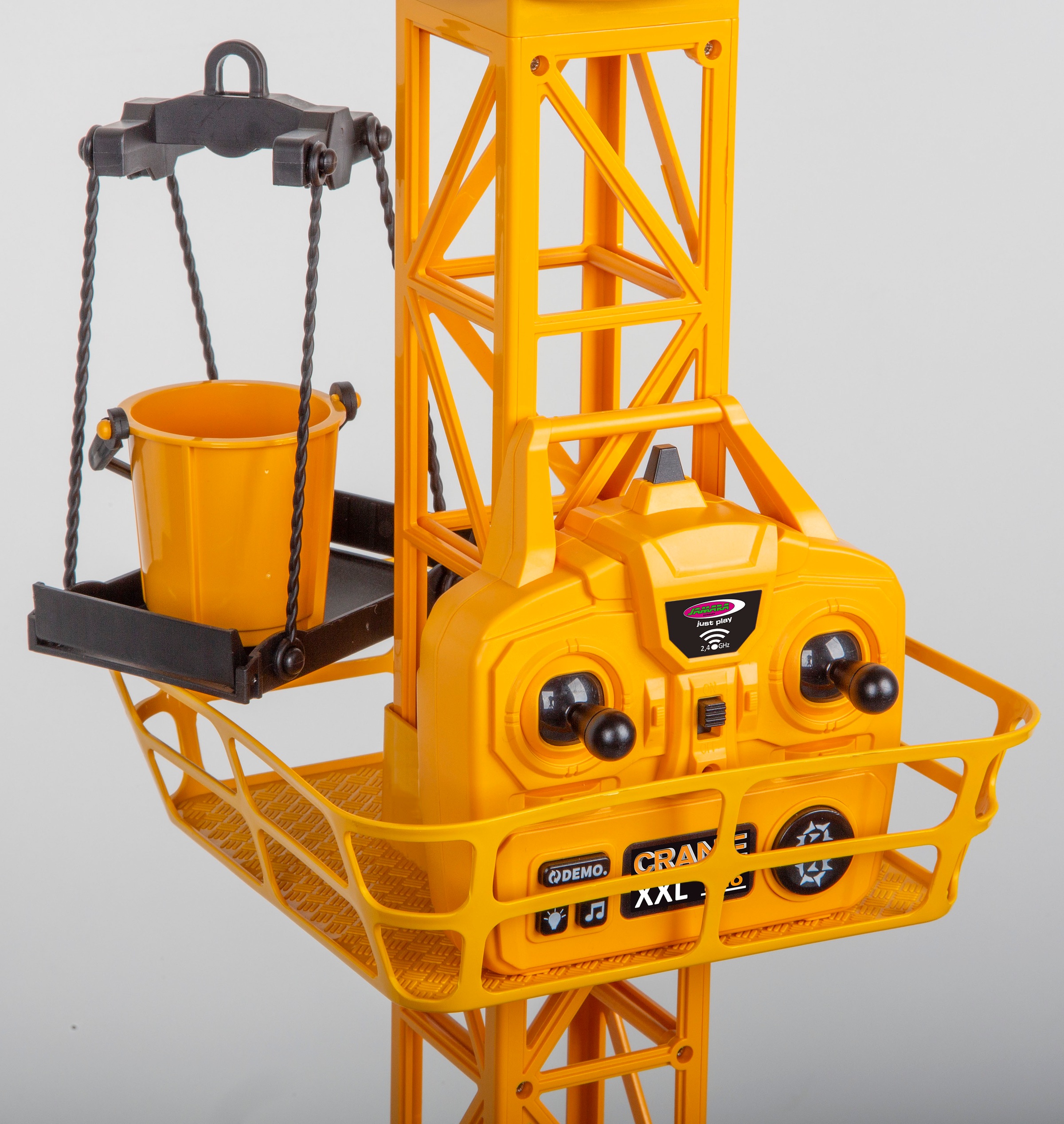 Jamara RC-Kran »Turmdrehkran Crane XXL 128 2,4GHz«, mit LED Licht