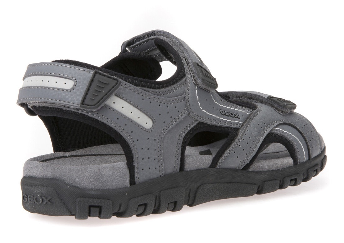 Geox Sandale »UOMO SANDAL STRADA«, Sommerschuh, Klettschuh, Outdoorsandale, im Trekking-Look