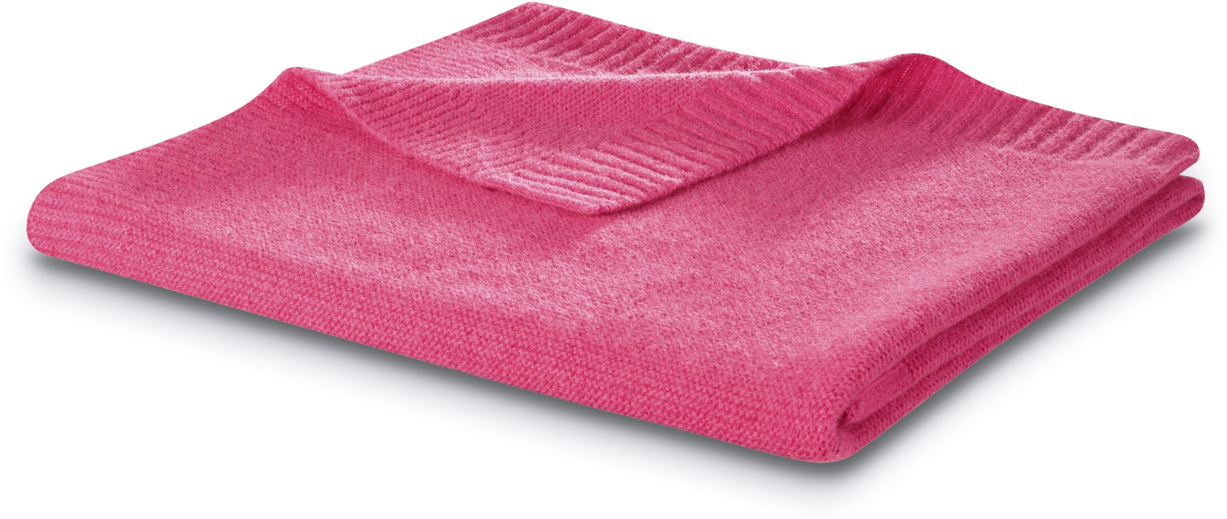 Biederlack Babydecke »Babydecke Wool Knit«, 75 x 100, mit kontrastfarbigem günstig online kaufen