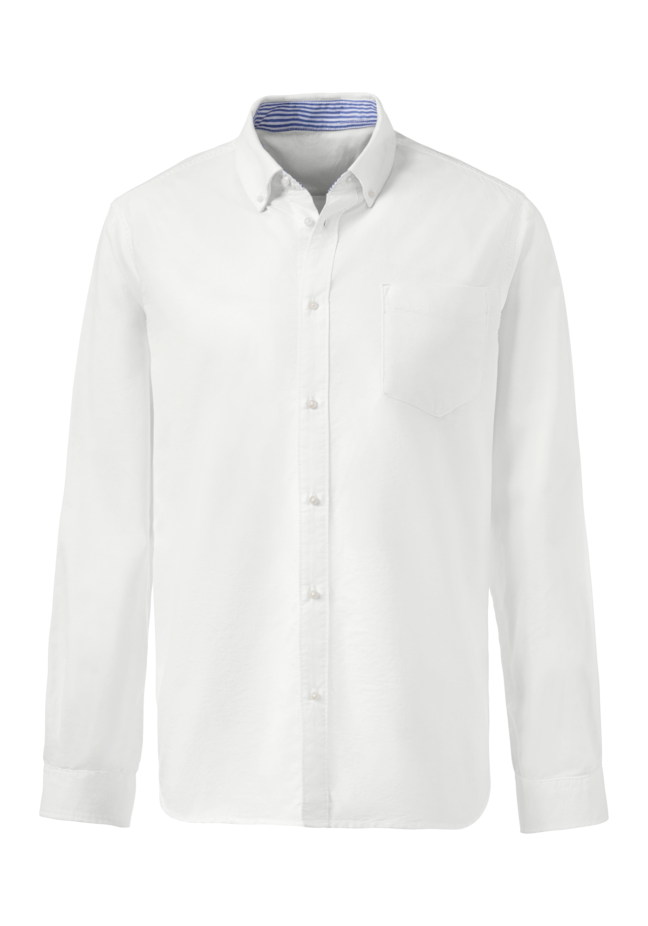 H.I.S Langarmhemd »regular-fit« mit Button-down-Kragen, reine Baumwolle
